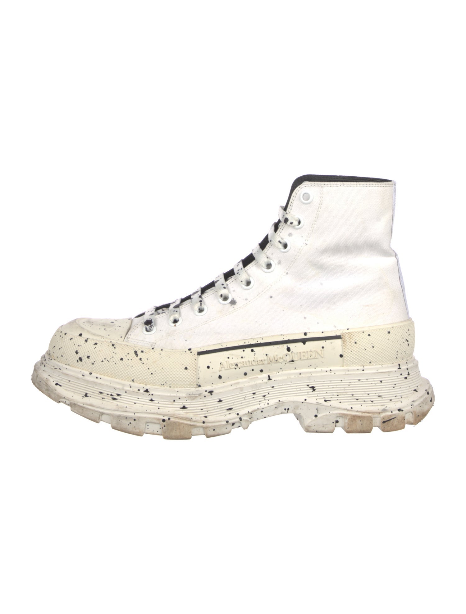 Alexander McQueen Canvas Chunky Sneakers