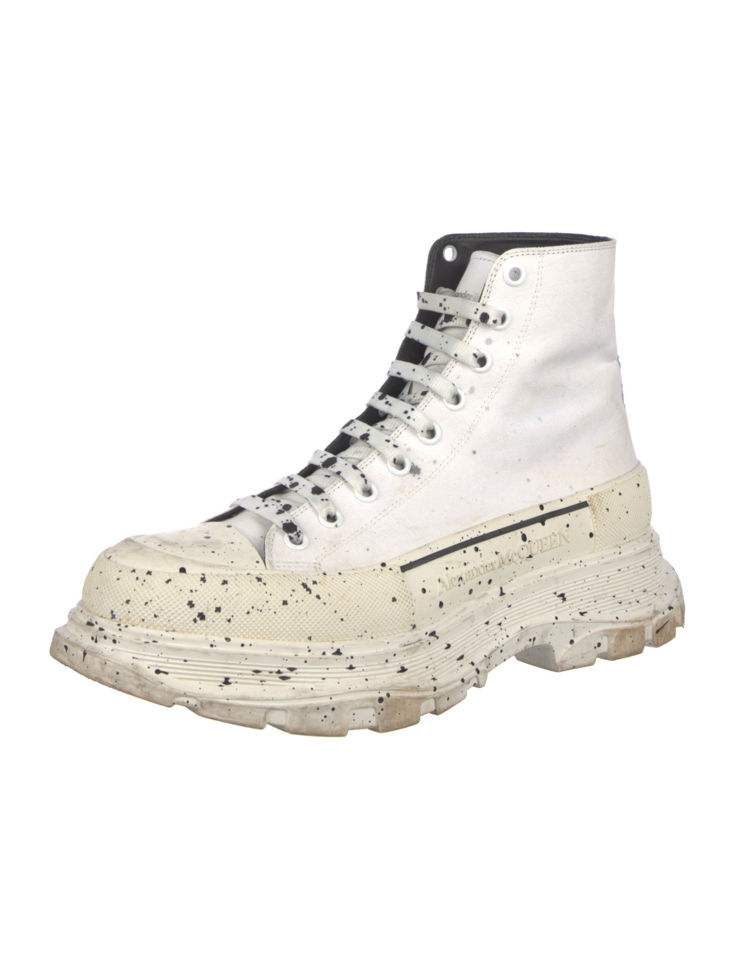 Alexander McQueen Canvas Chunky Sneakers