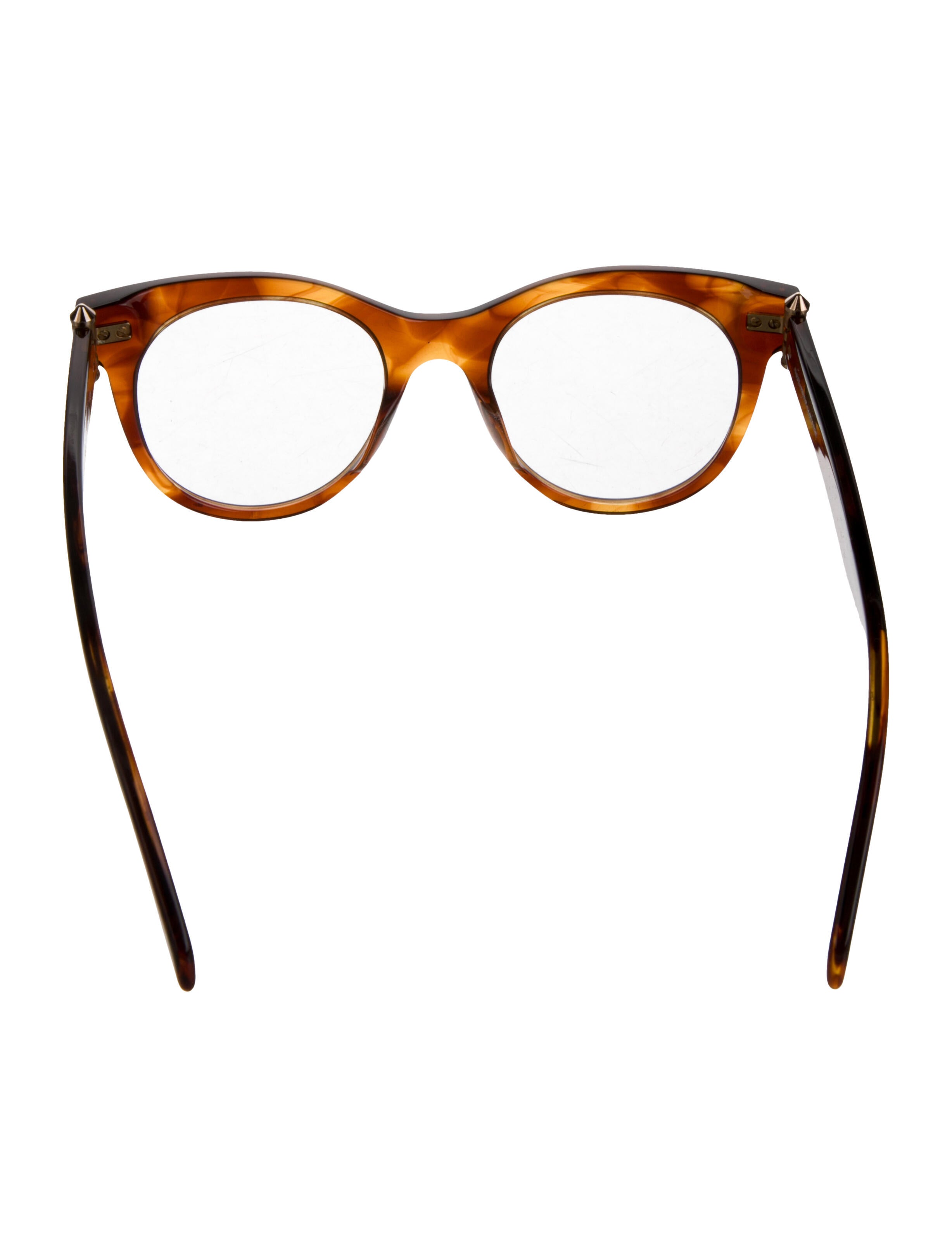Alexander McQueen Round Eyeglasses