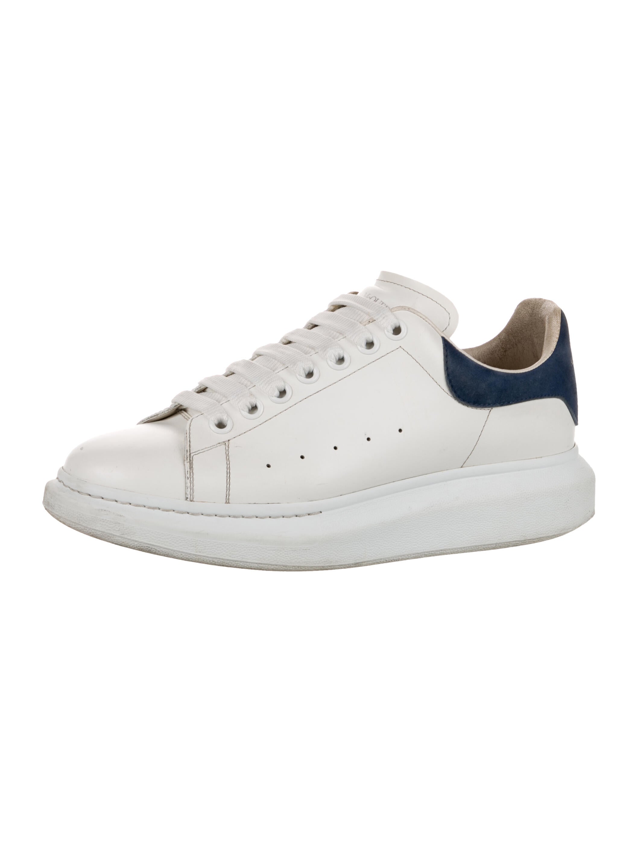 Alexander McQueen Leather Chunky Sneakers