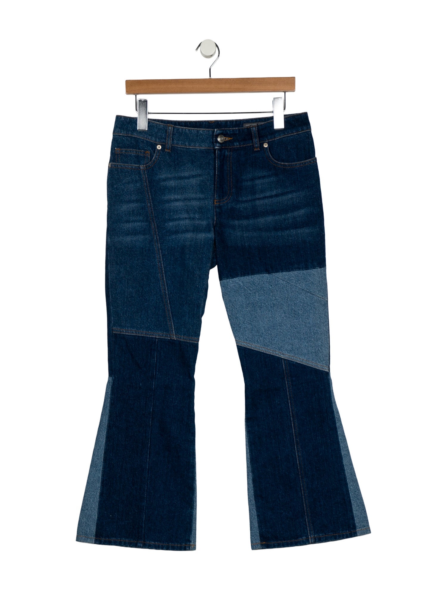 Alexander McQueen Mid-Rise Wide Leg Jeans w/ Tags