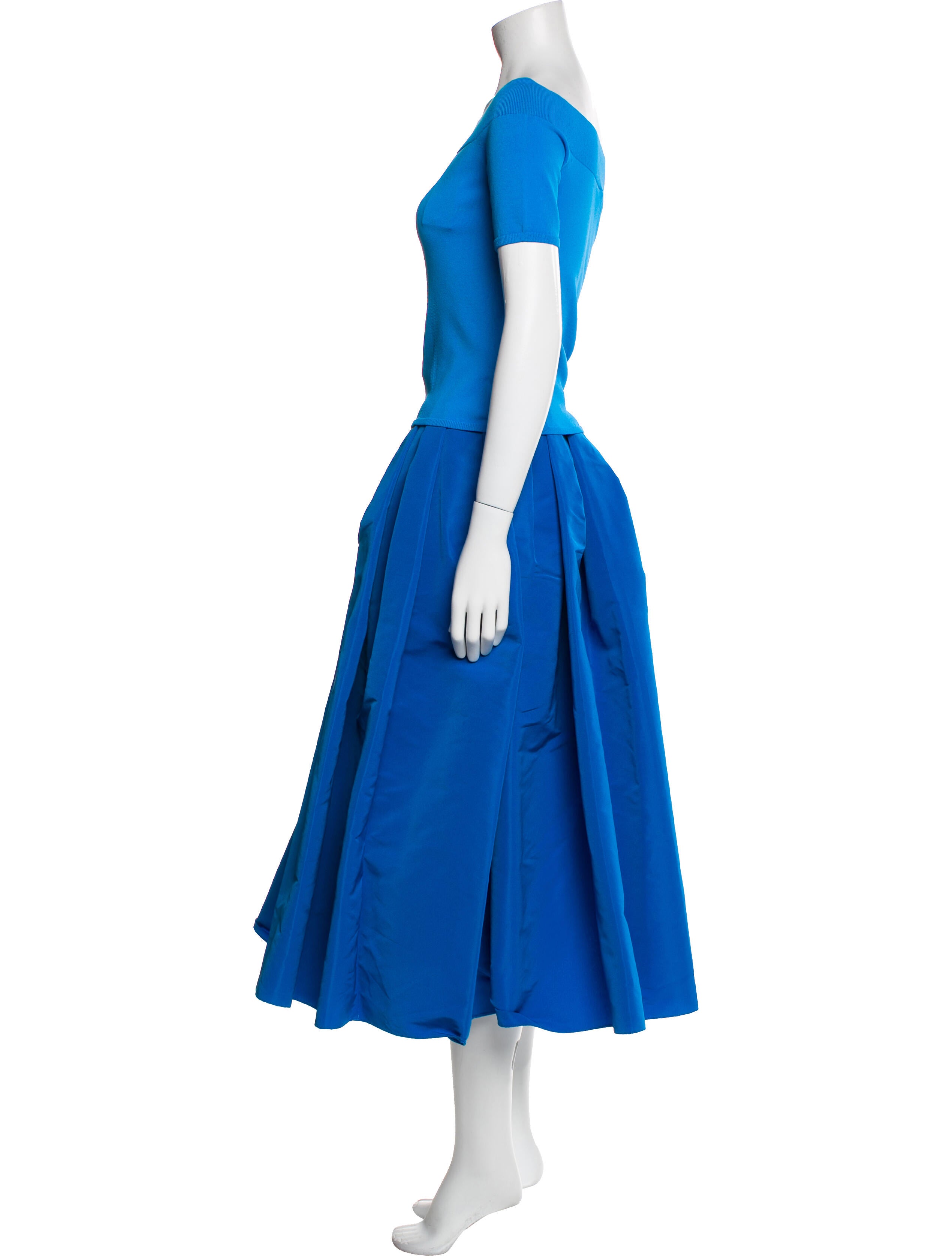 Alexander McQueen Virgin Wool Skirt Set