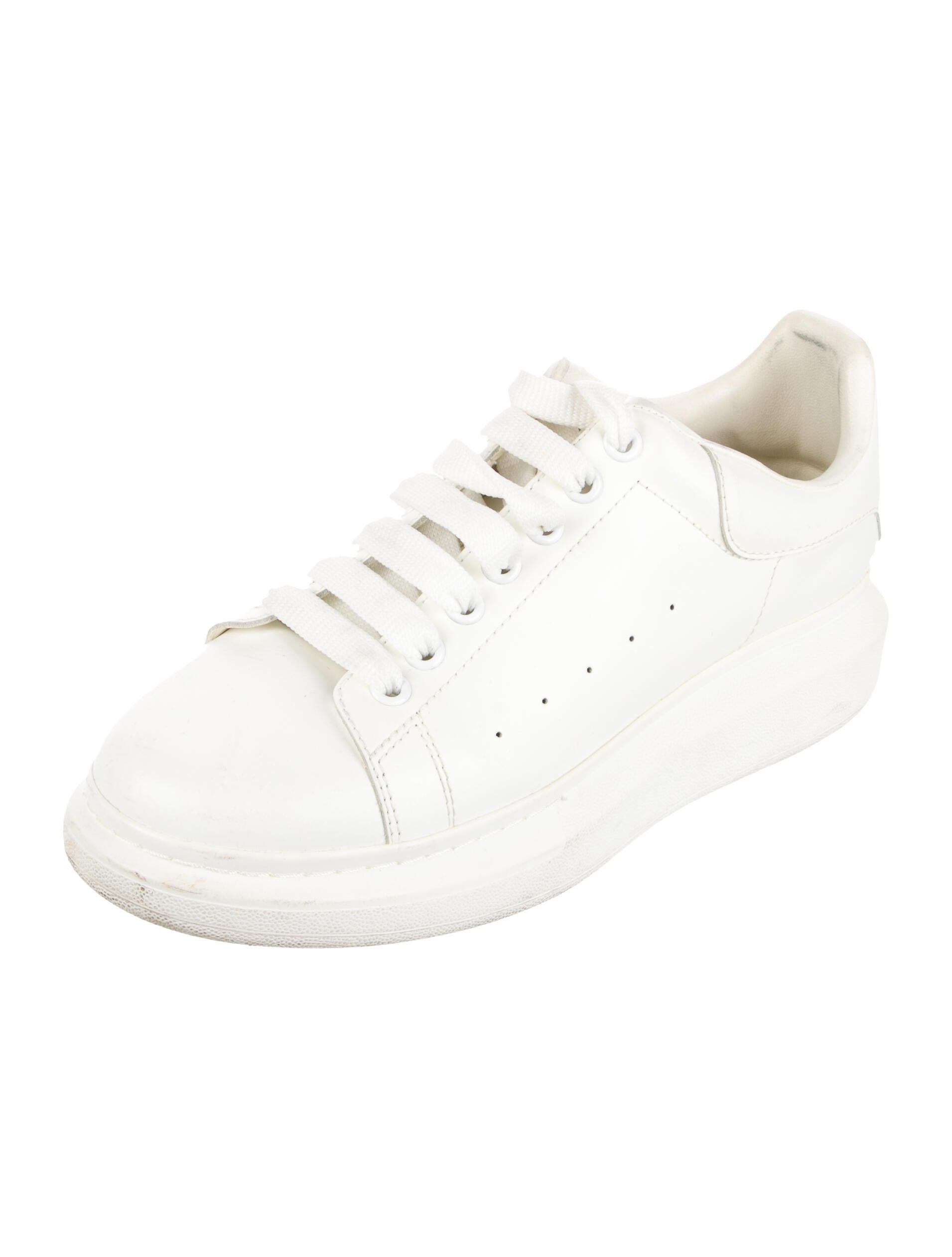 Alexander McQueen Leather Chunky Sneakers