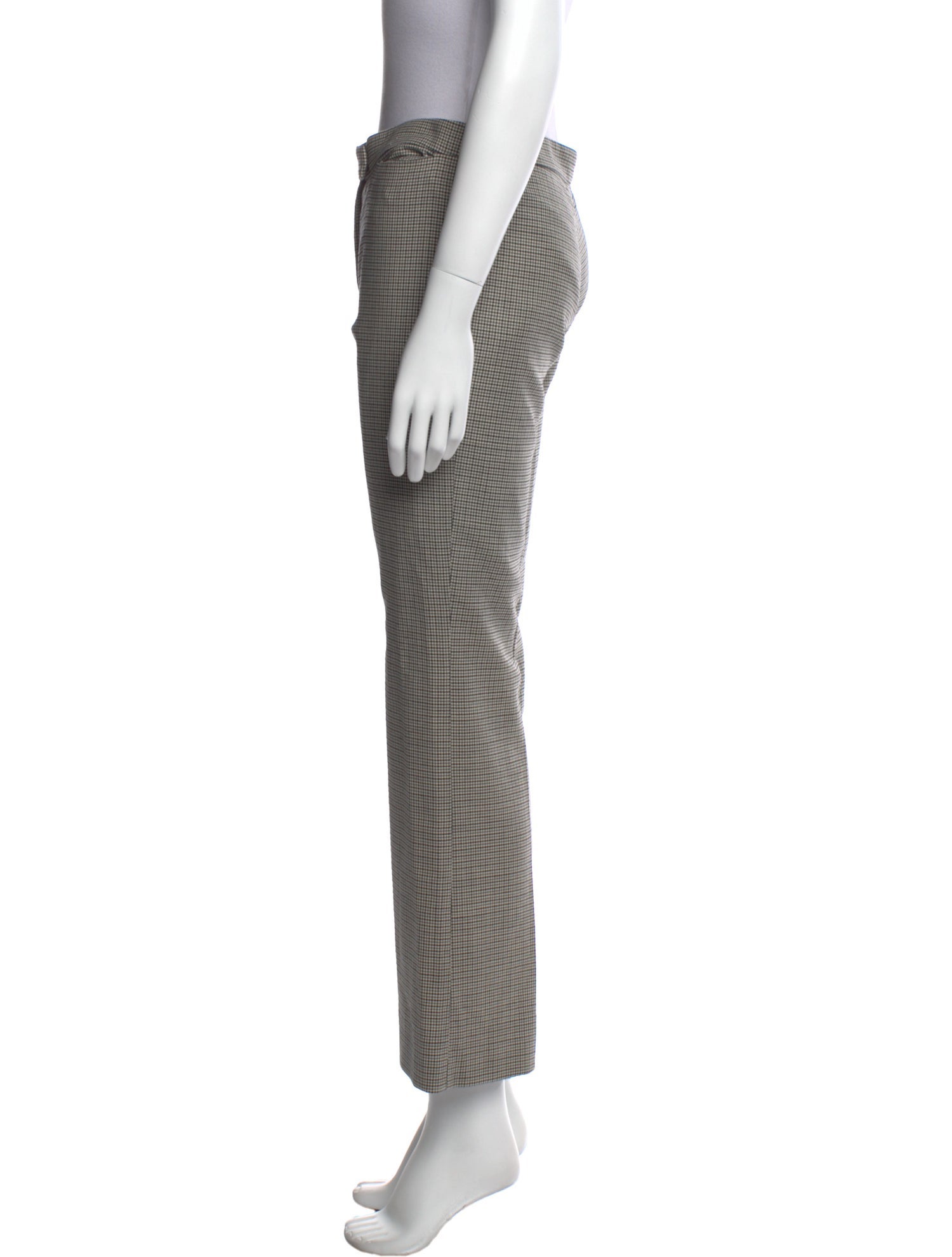 Alexander McQueen Wool Wide Leg Pants