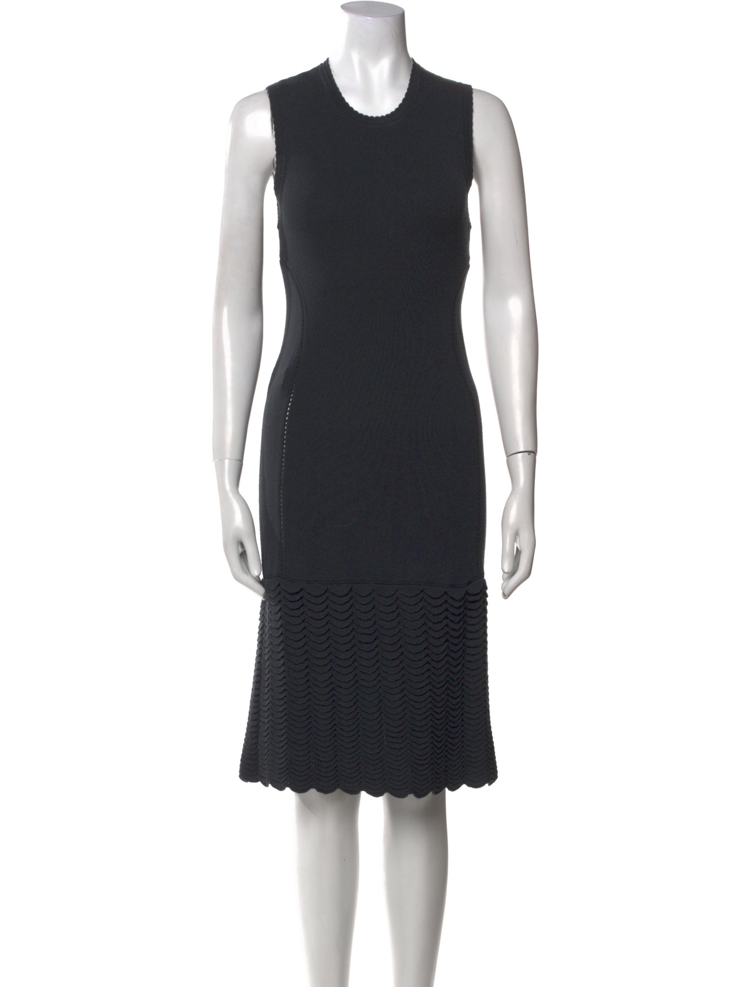 McQ Alexander McQueen Crew Neck Knee-Length Dress