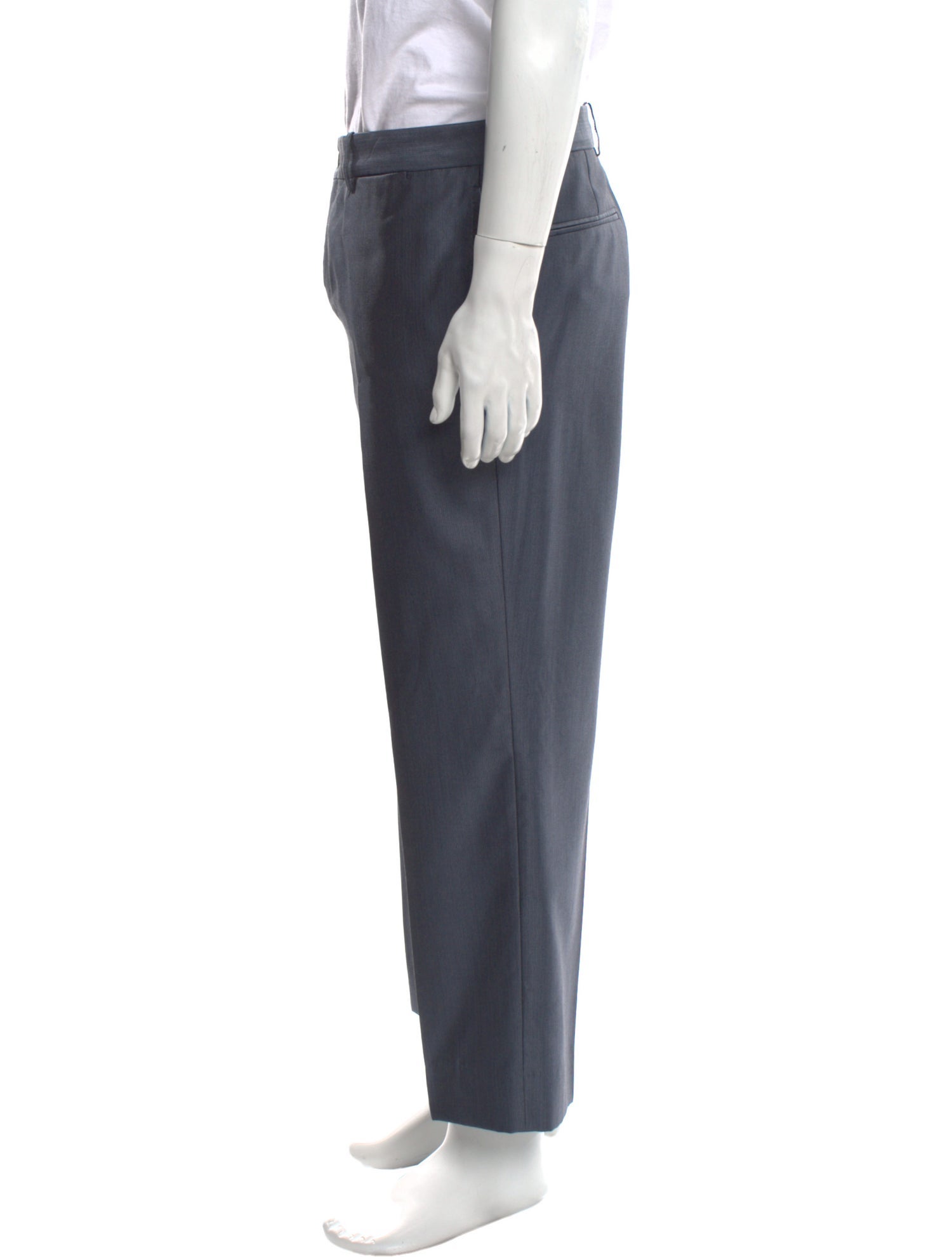 Alexander McQueen Virgin Wool Dress Pants