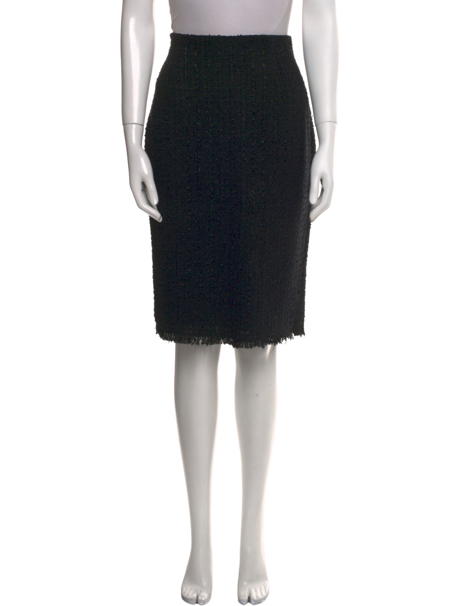 Alexander McQueen Nylon Knee-Length Skirt