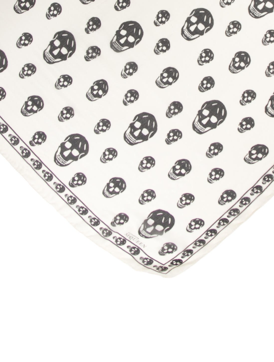 Alexander McQueen Silk Skull Scarf
