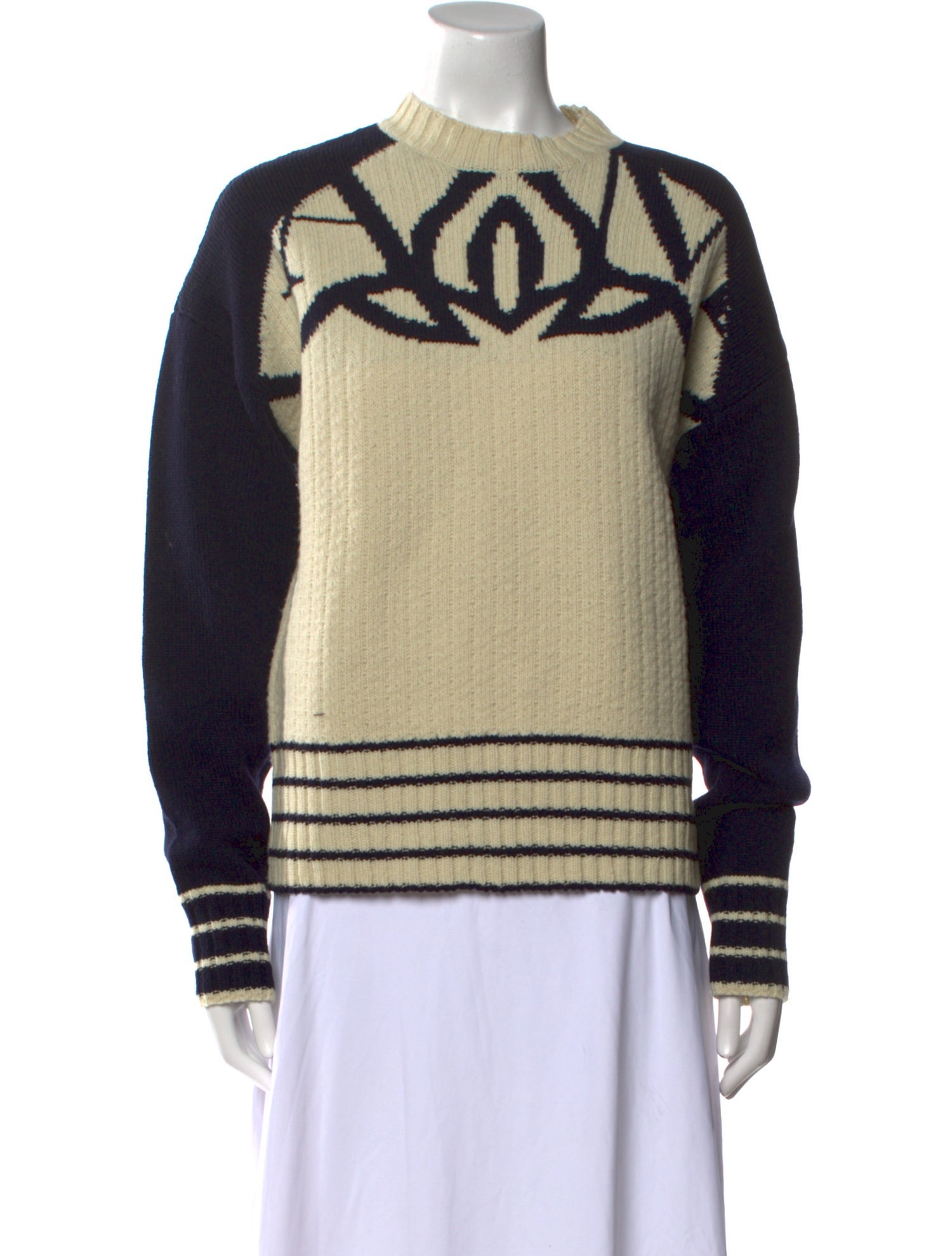Alexander McQueen Wool Striped Sweater w/ Tags