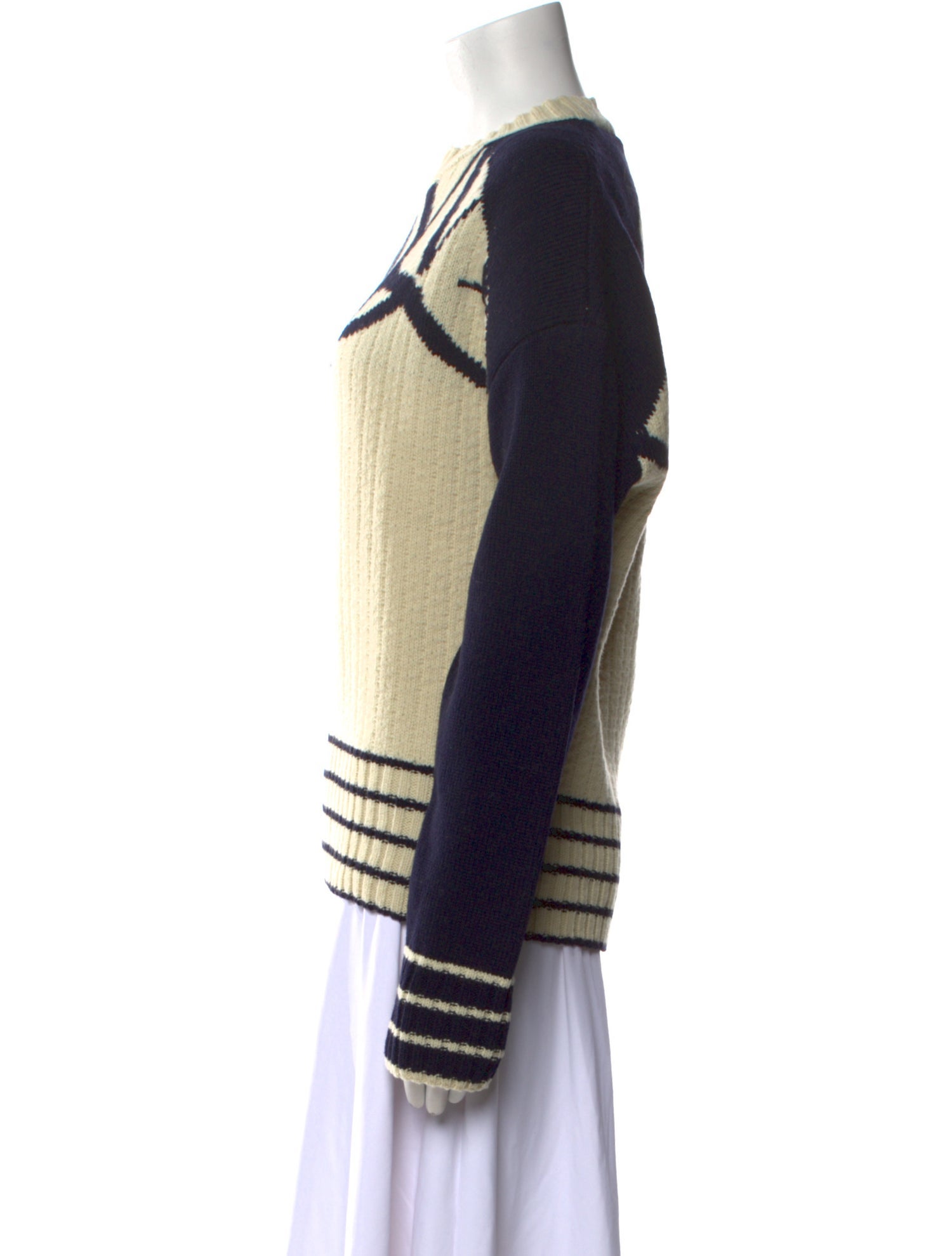 Alexander McQueen Wool Striped Sweater w/ Tags