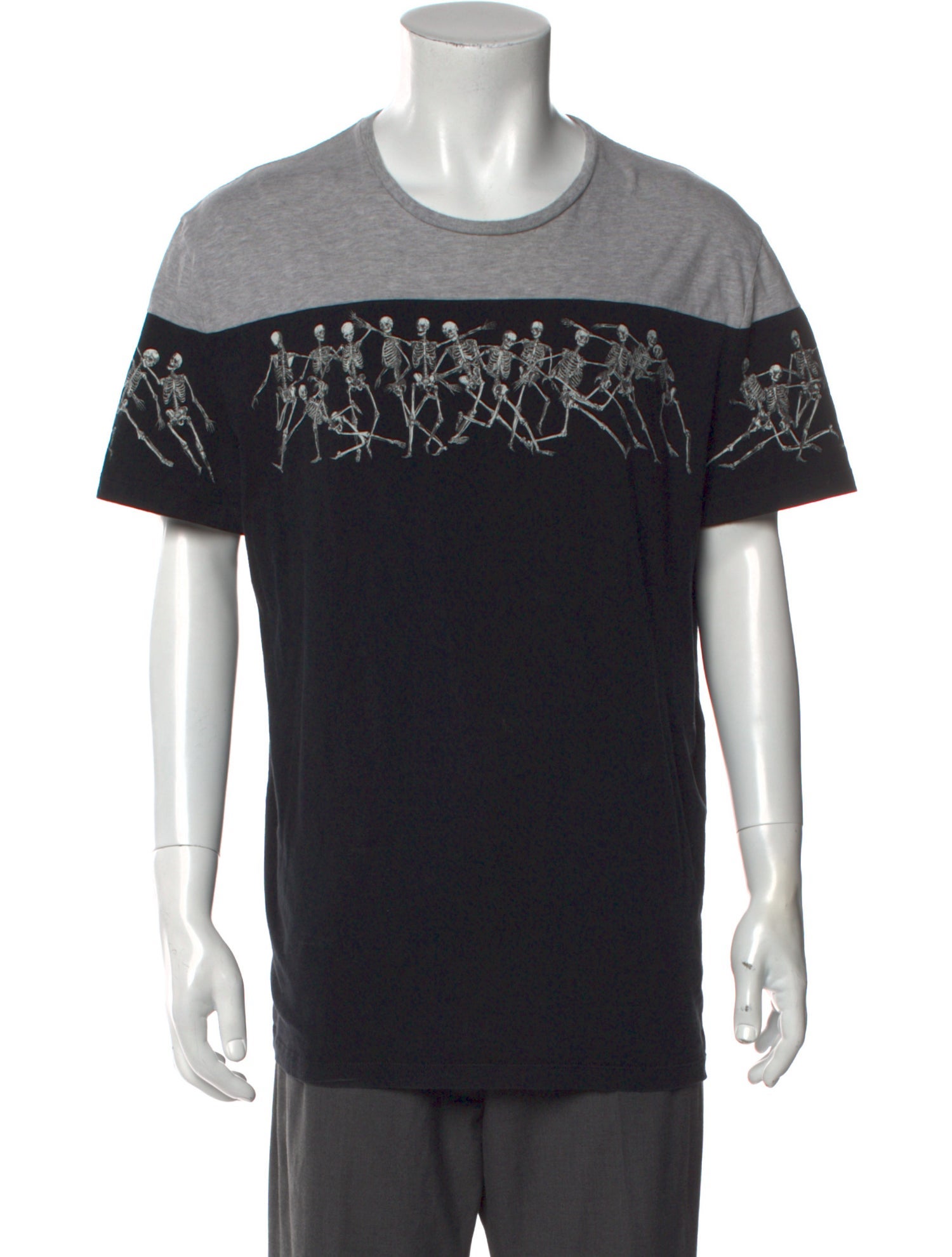 Alexander McQueen Graphic Print Crew Neck T-Shirt
