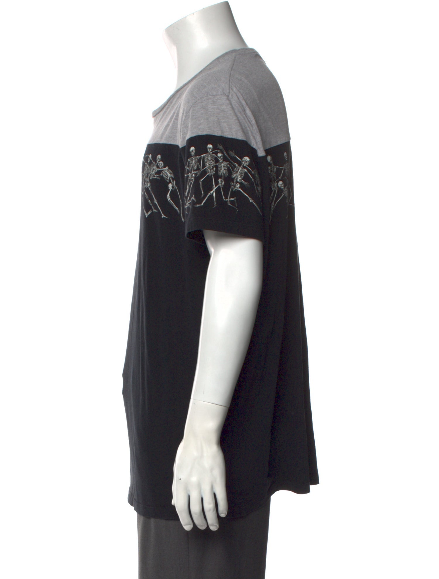 Alexander McQueen Graphic Print Crew Neck T-Shirt