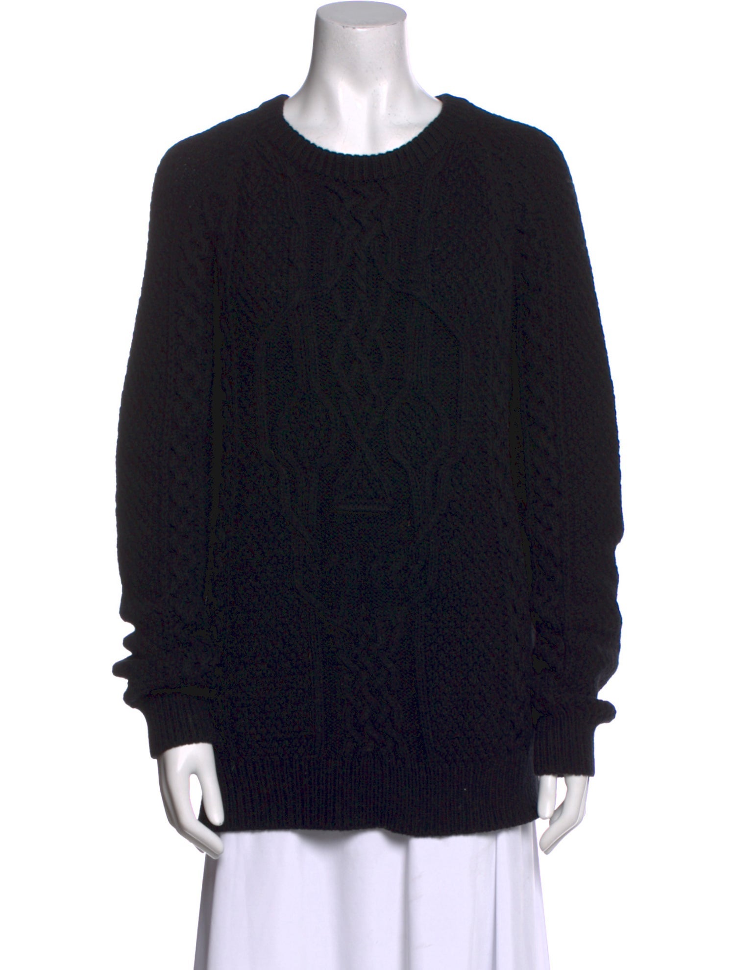 Alexander McQueen Virgin Wool Scoop Neck Sweater
