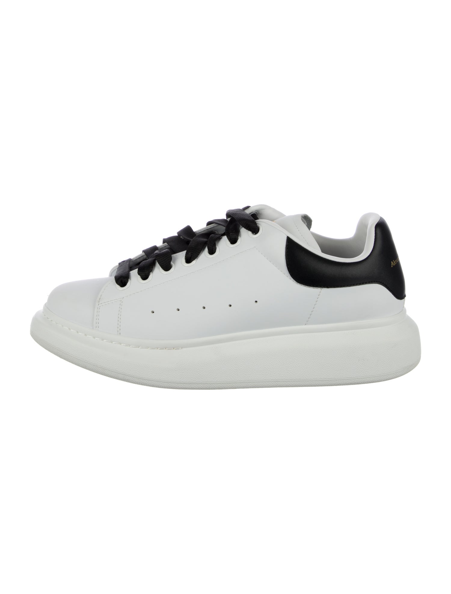 Alexander McQueen Leather Chunky Sneakers