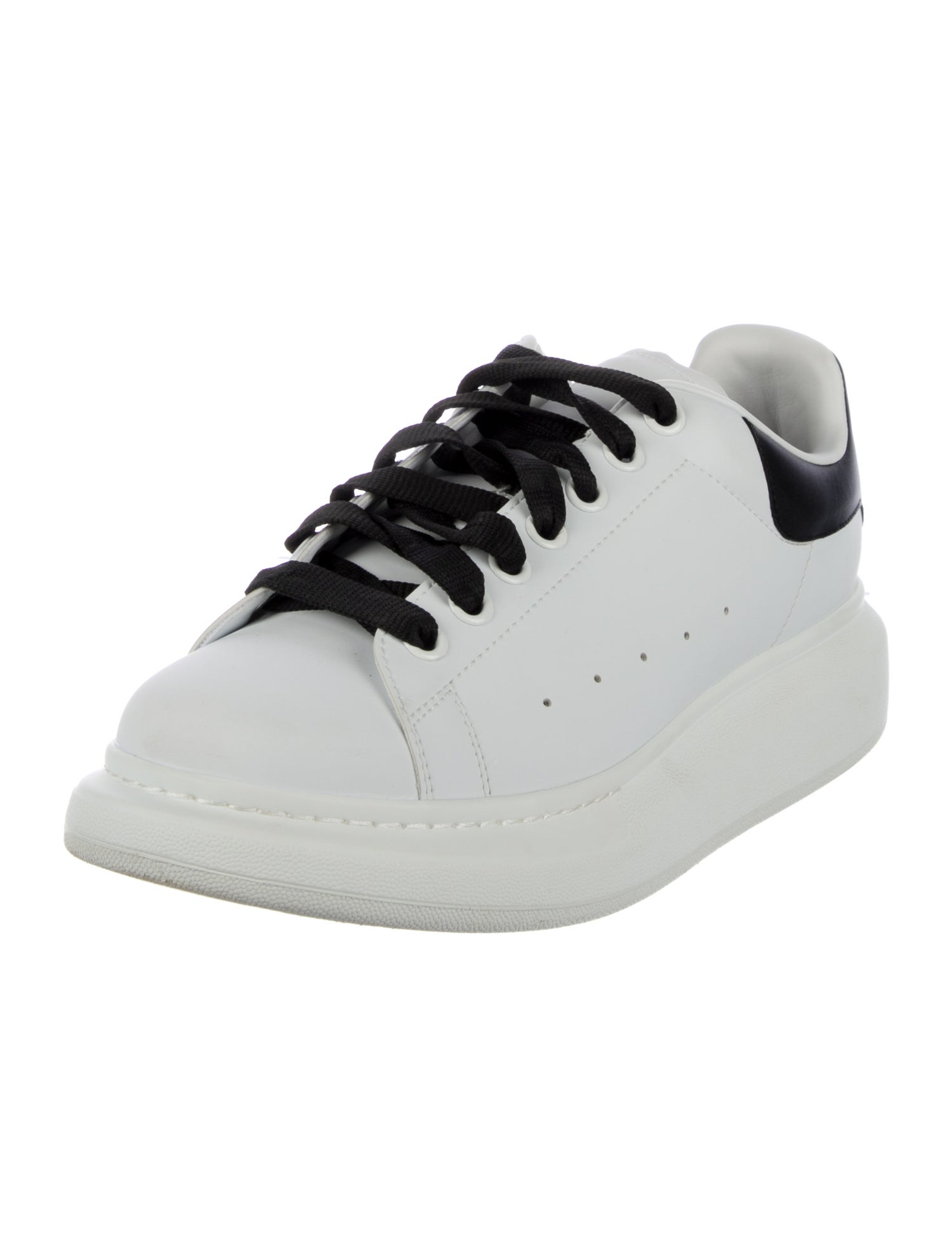 Alexander McQueen Leather Chunky Sneakers