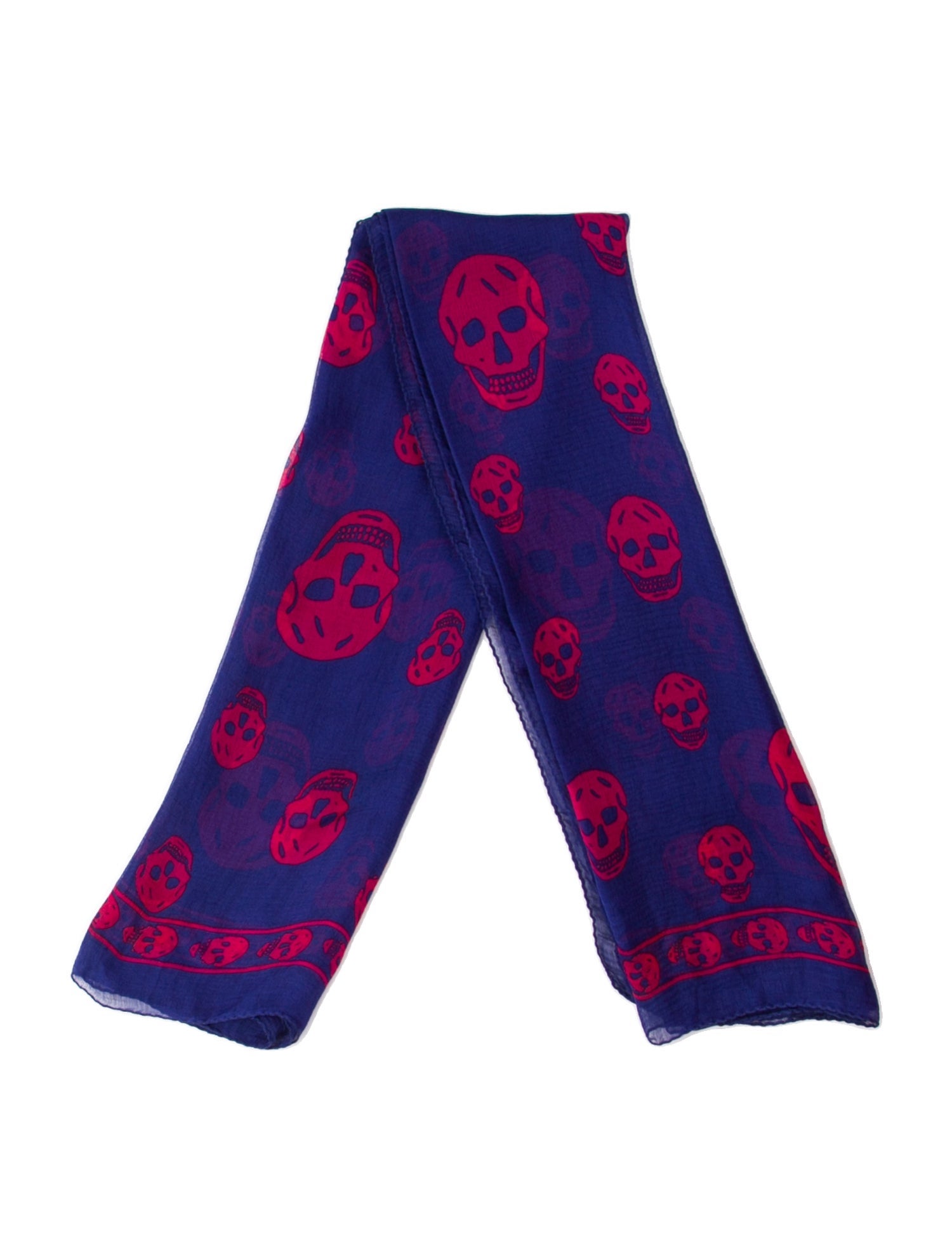 Alexander McQueen Printed Scarf