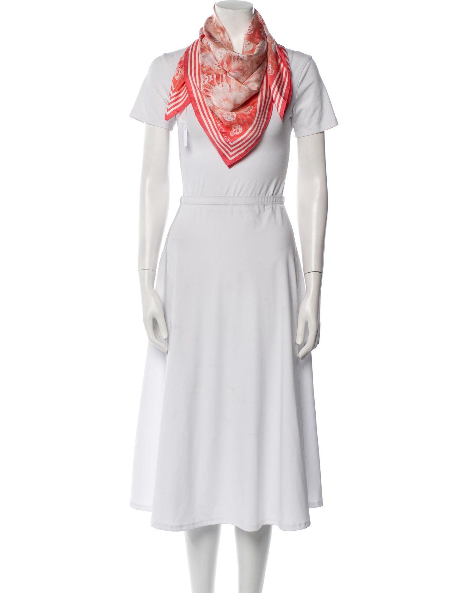 Alexander McQueen Printed Scarf