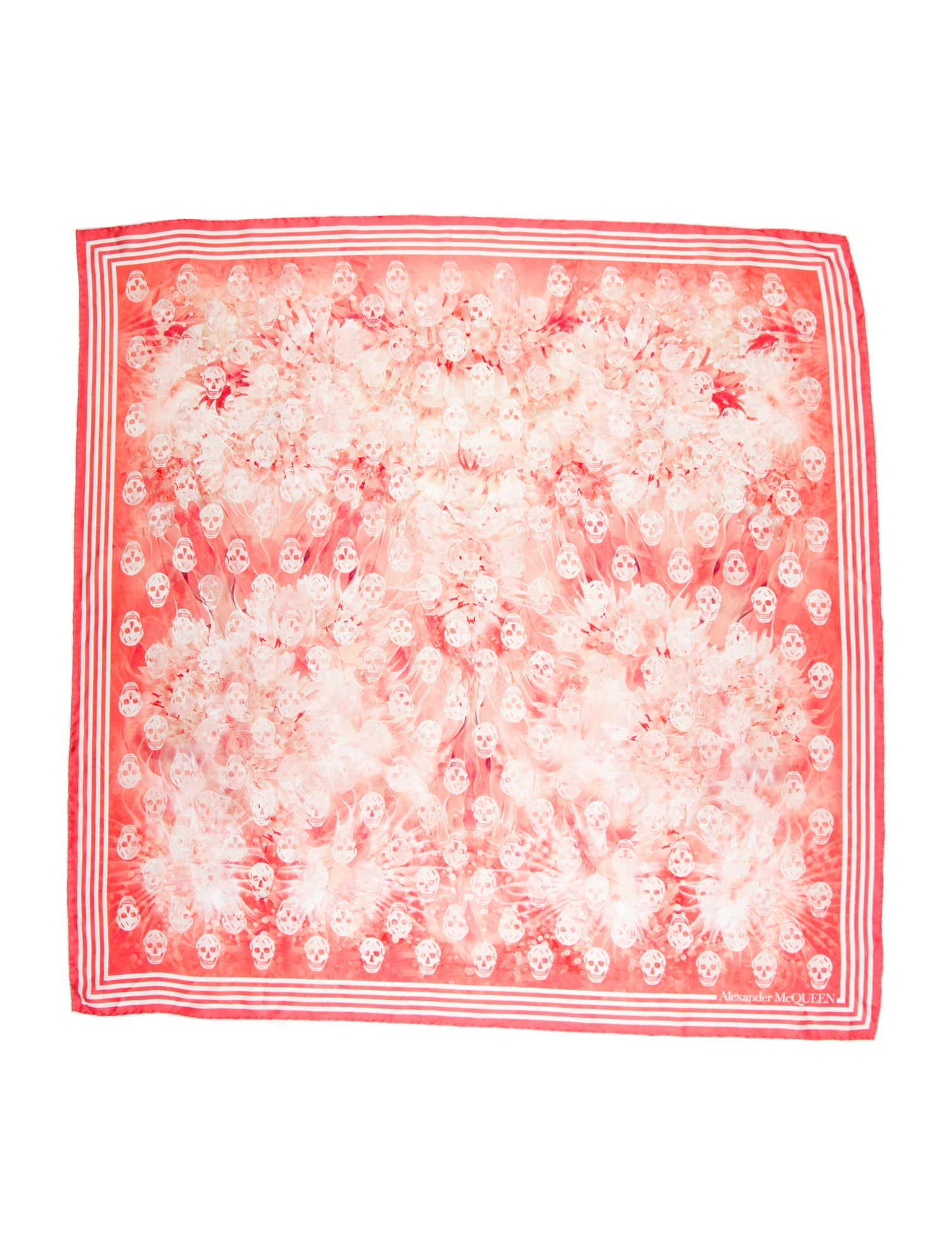 Alexander McQueen Printed Scarf