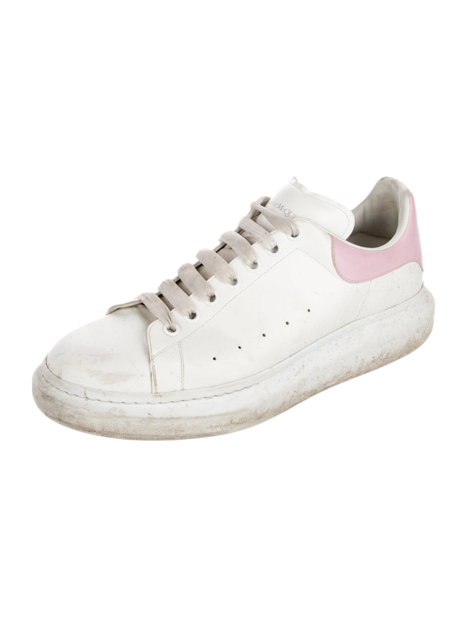 Alexander McQueen Leather Chunky Sneakers