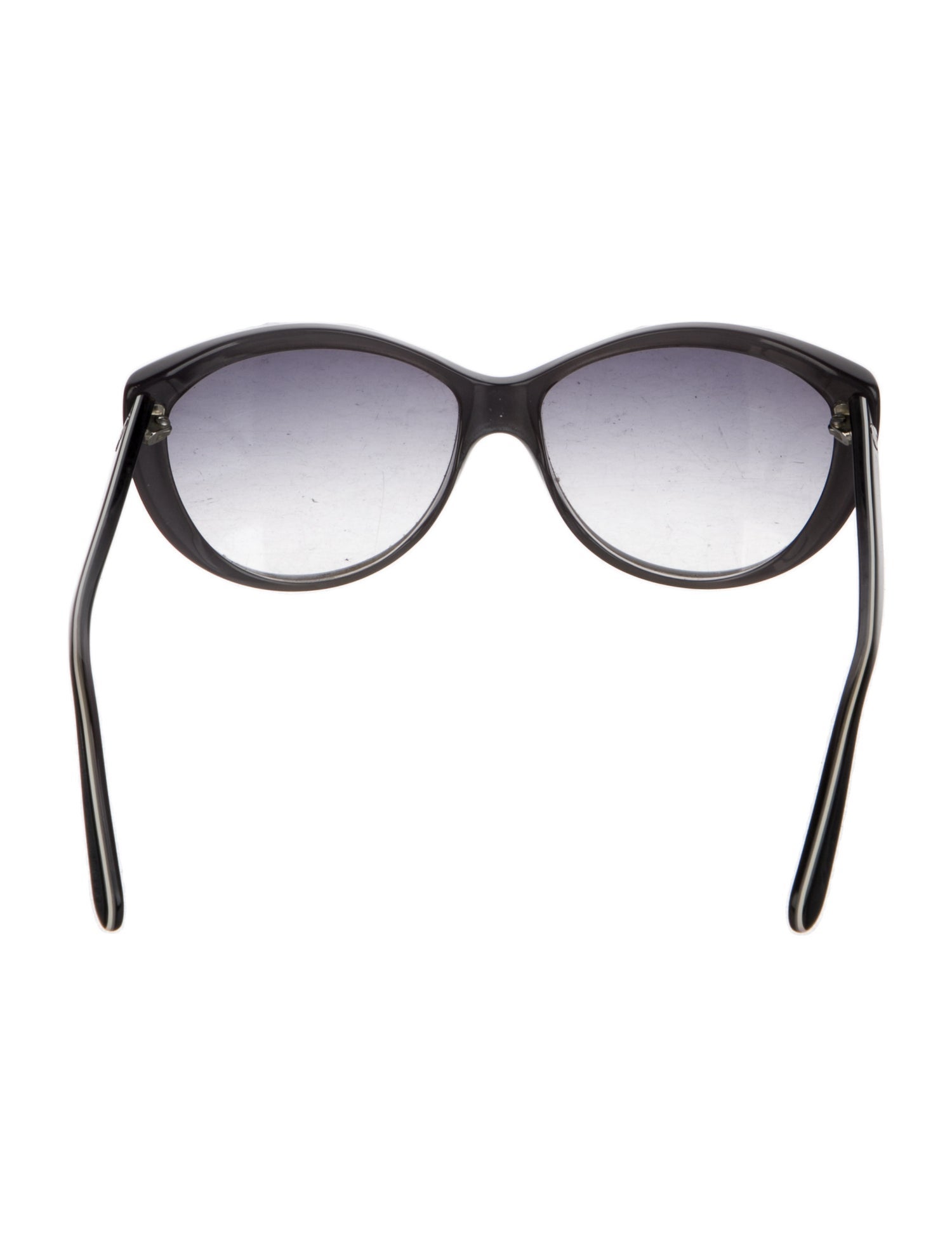 Alexander McQueen Skull Cat-Eye Sunglasses
