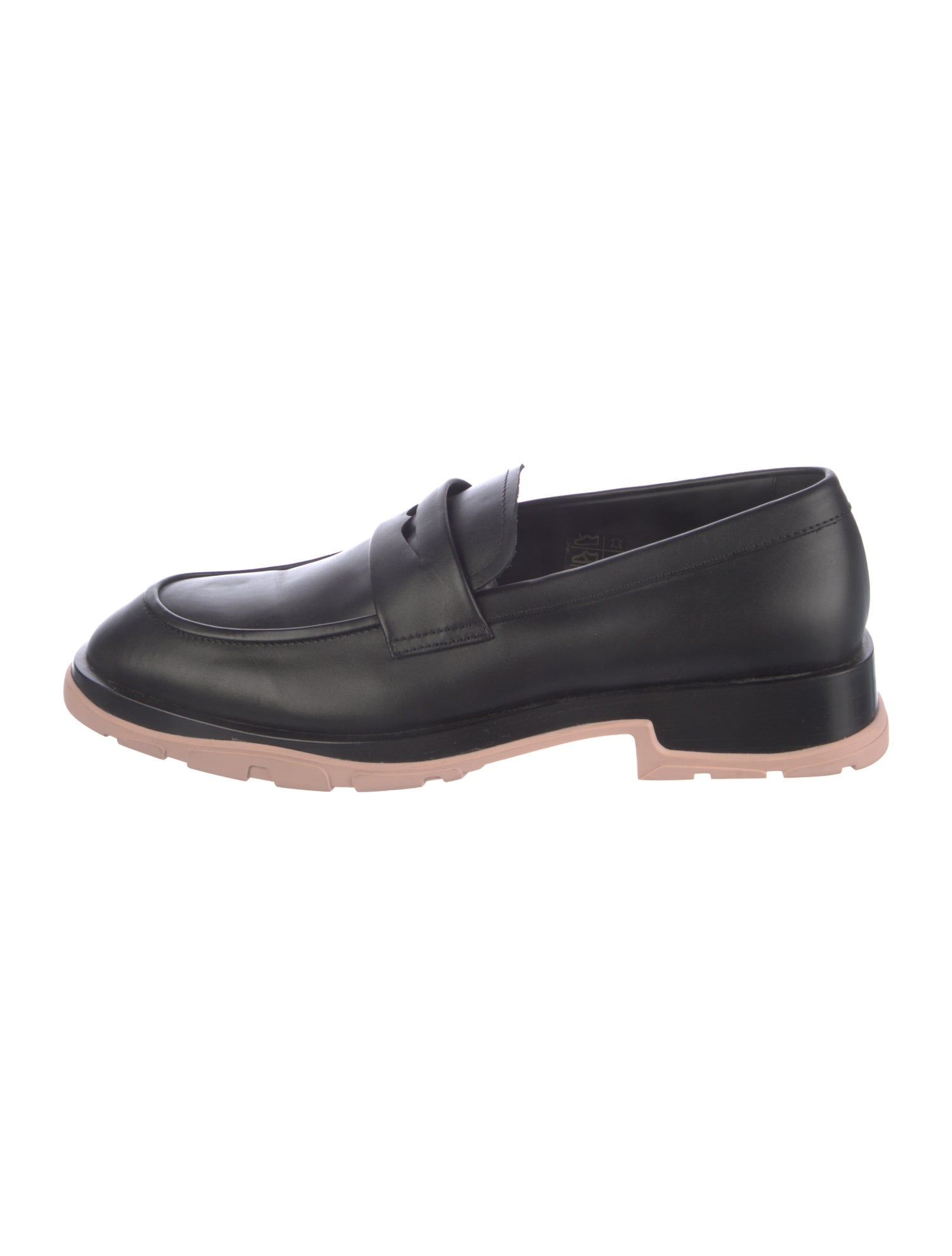 Alexander McQueen Leather Dress Loafers