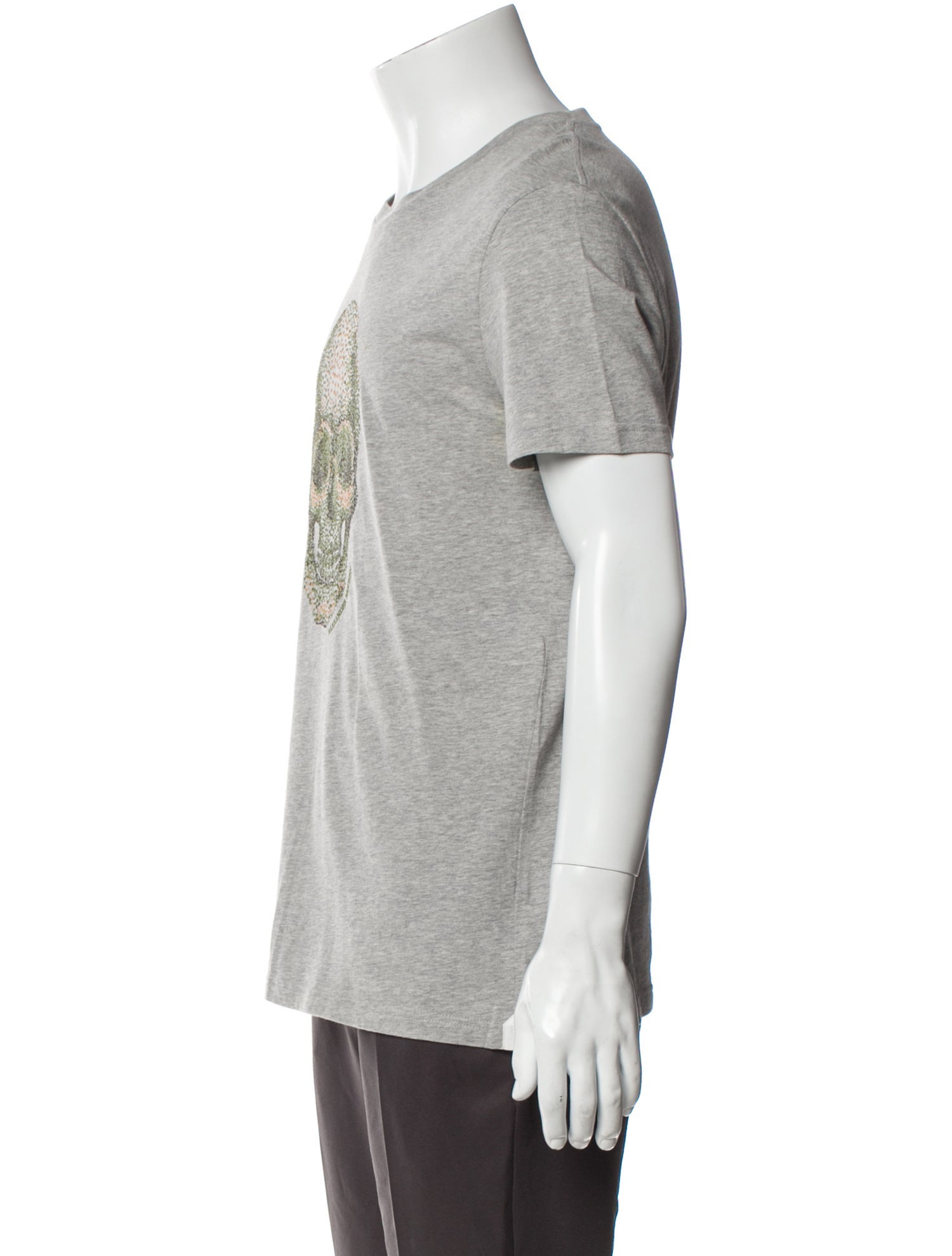 Alexander McQueen Skull Graphic Print T-Shirt