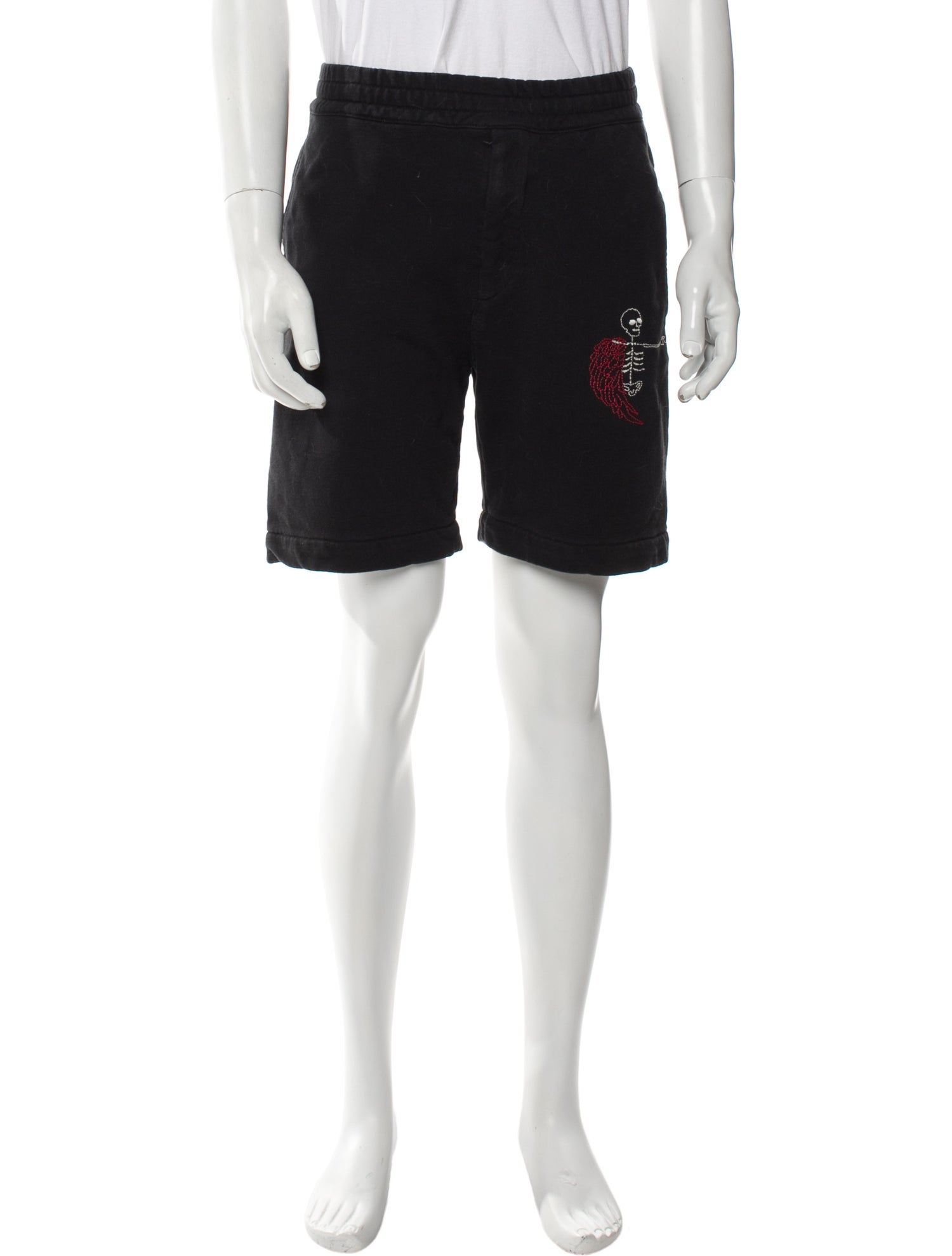 Alexander McQueen Graphic Print Jogger Shorts