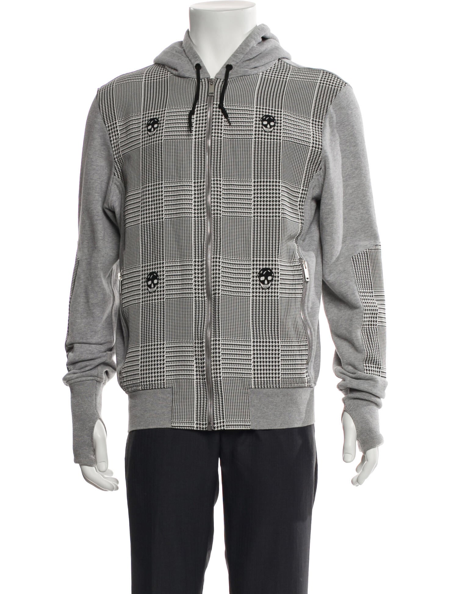 Alexander McQueen Houndstooth Print Jacket