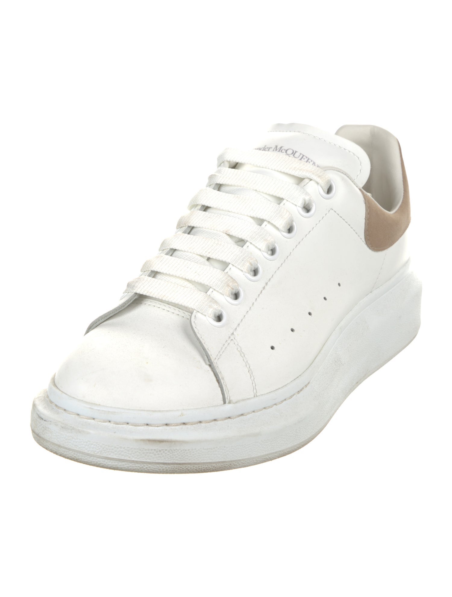Alexander McQueen Leather Chunky Sneakers