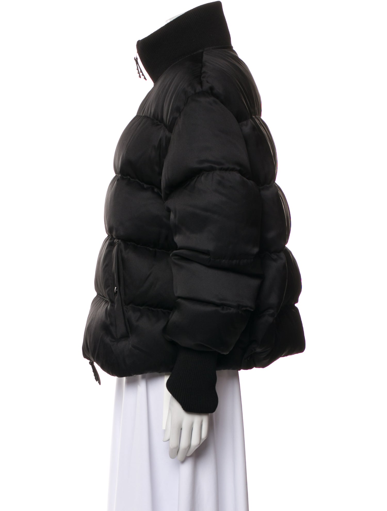 Alexander McQueen Silk Down Jacket