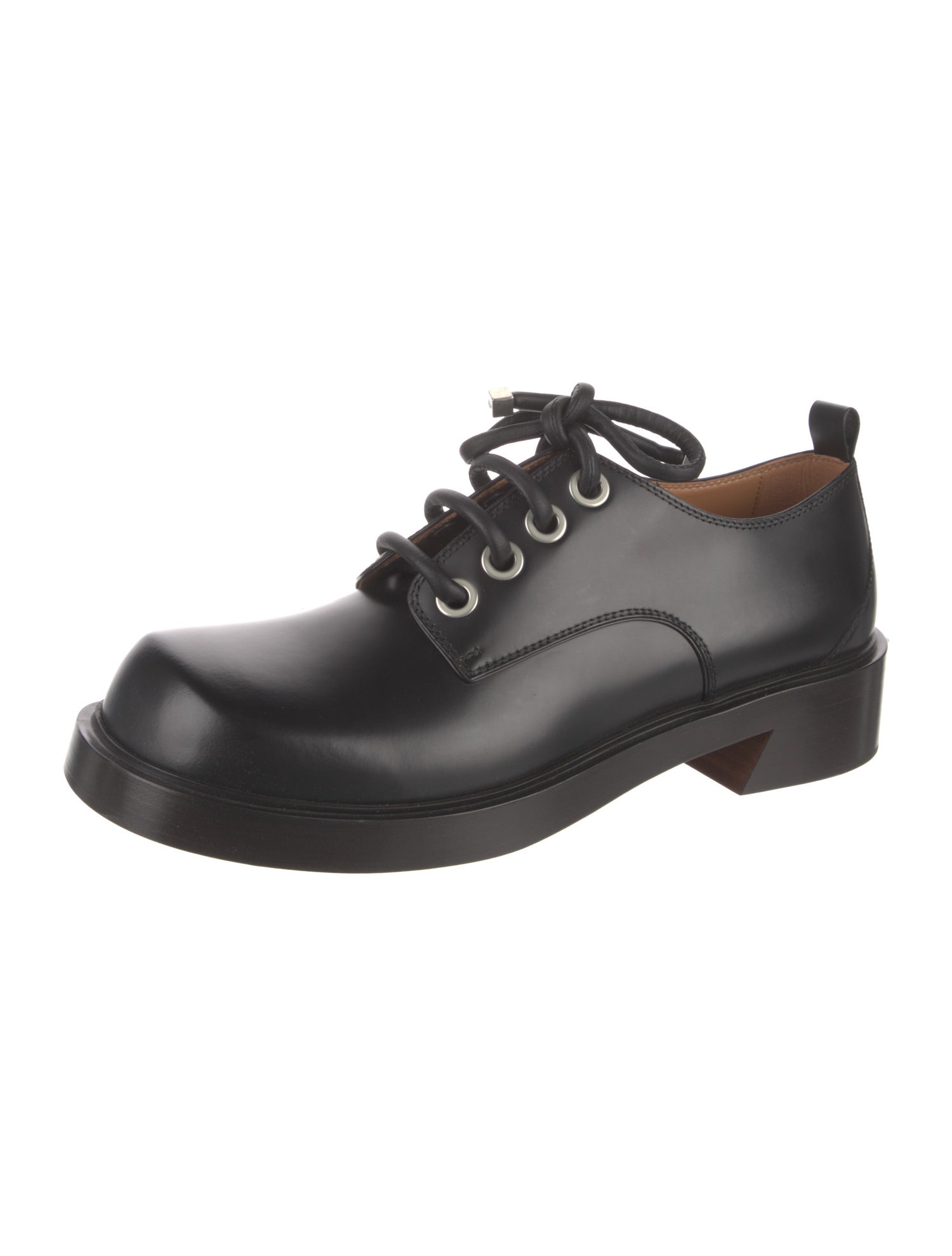 Alexander McQueen Leather Derby Shoes