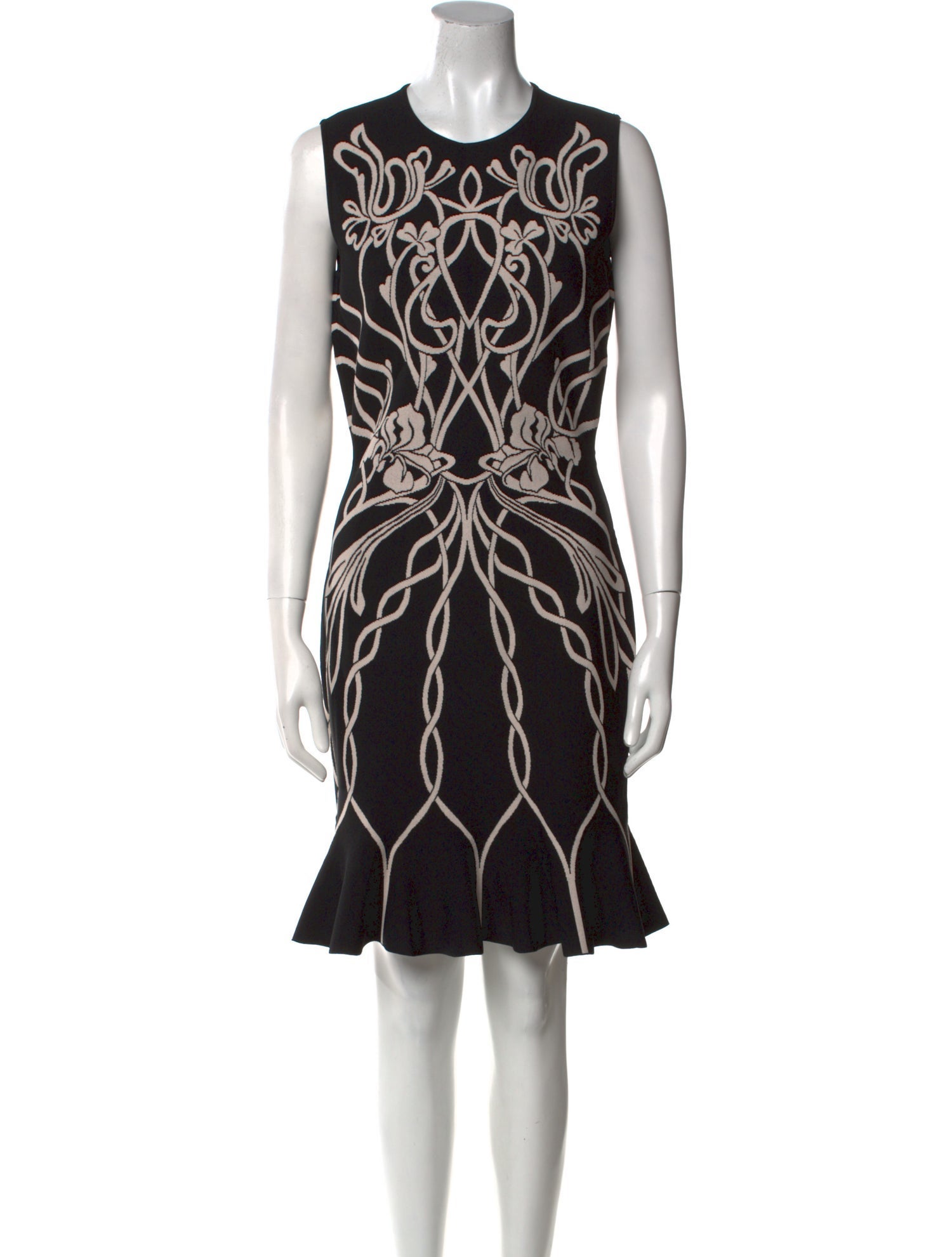 Alexander McQueen Printed Knee-Length Dress