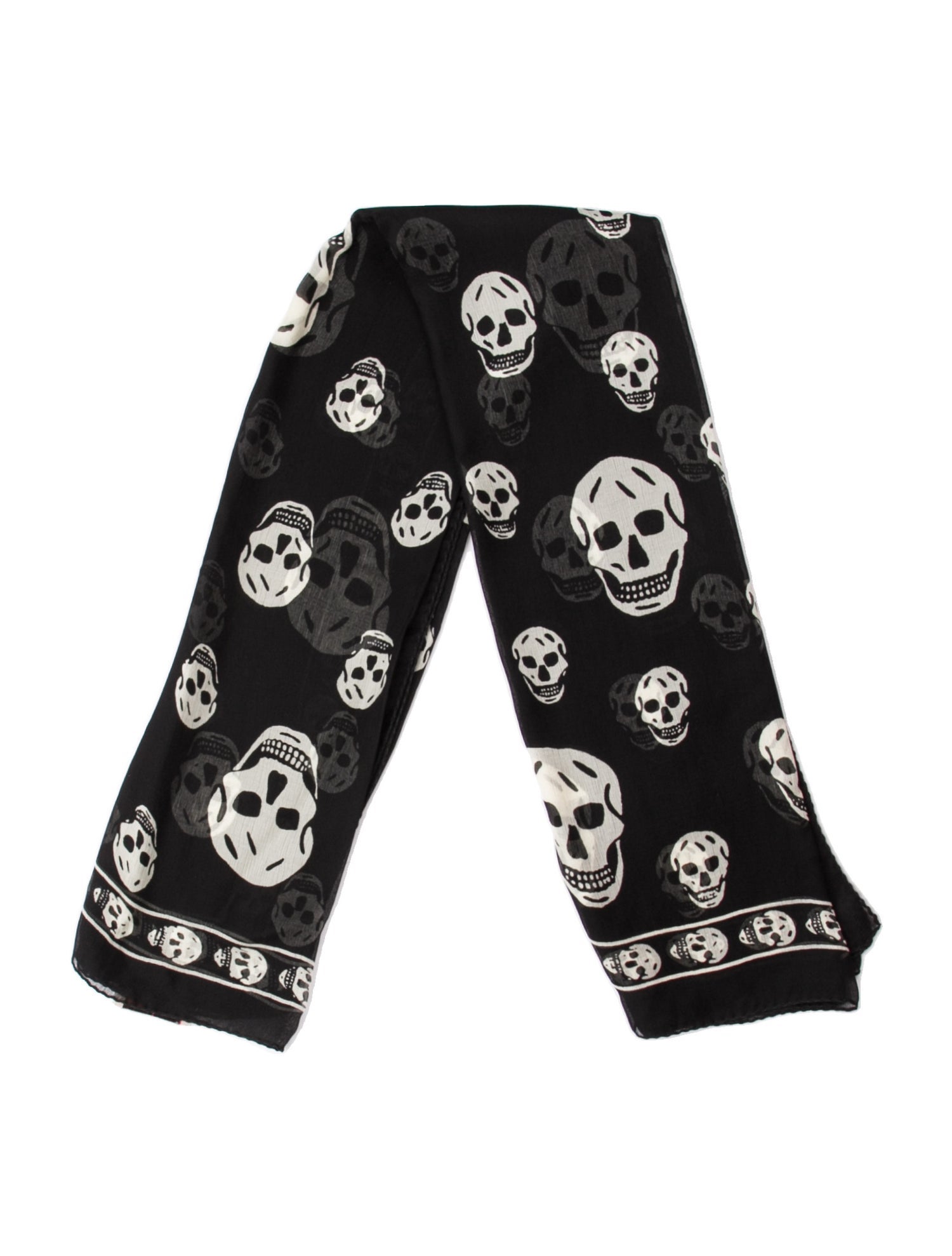 Alexander McQueen Printed Scarf