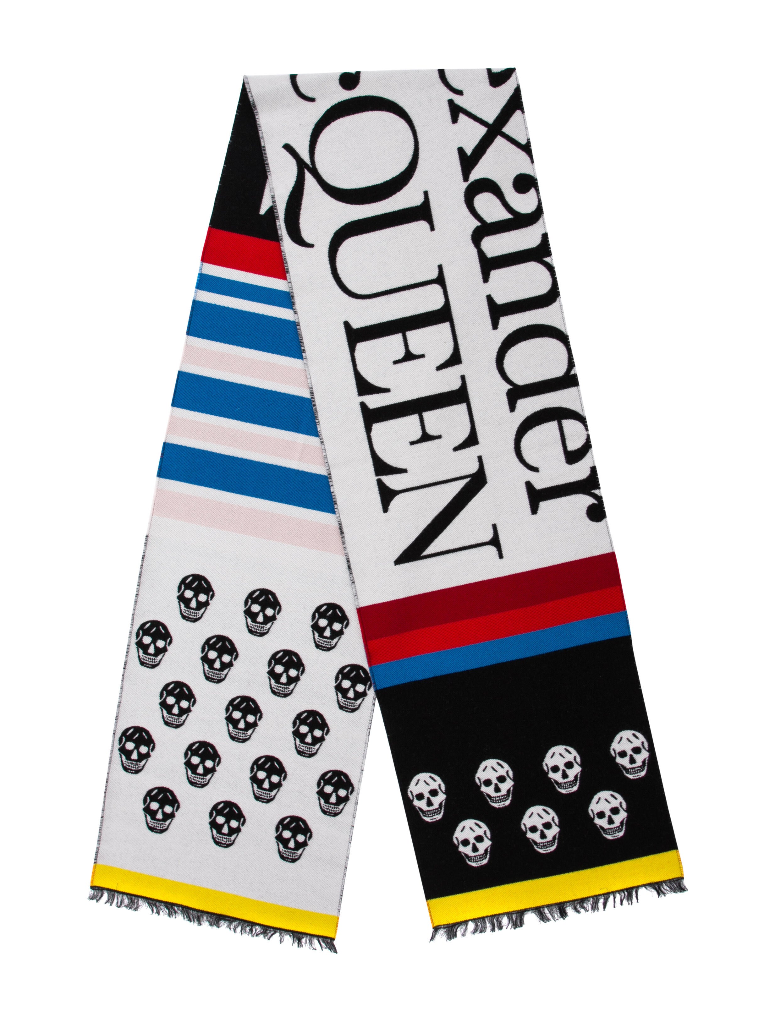 Alexander McQueen Printed Scarf