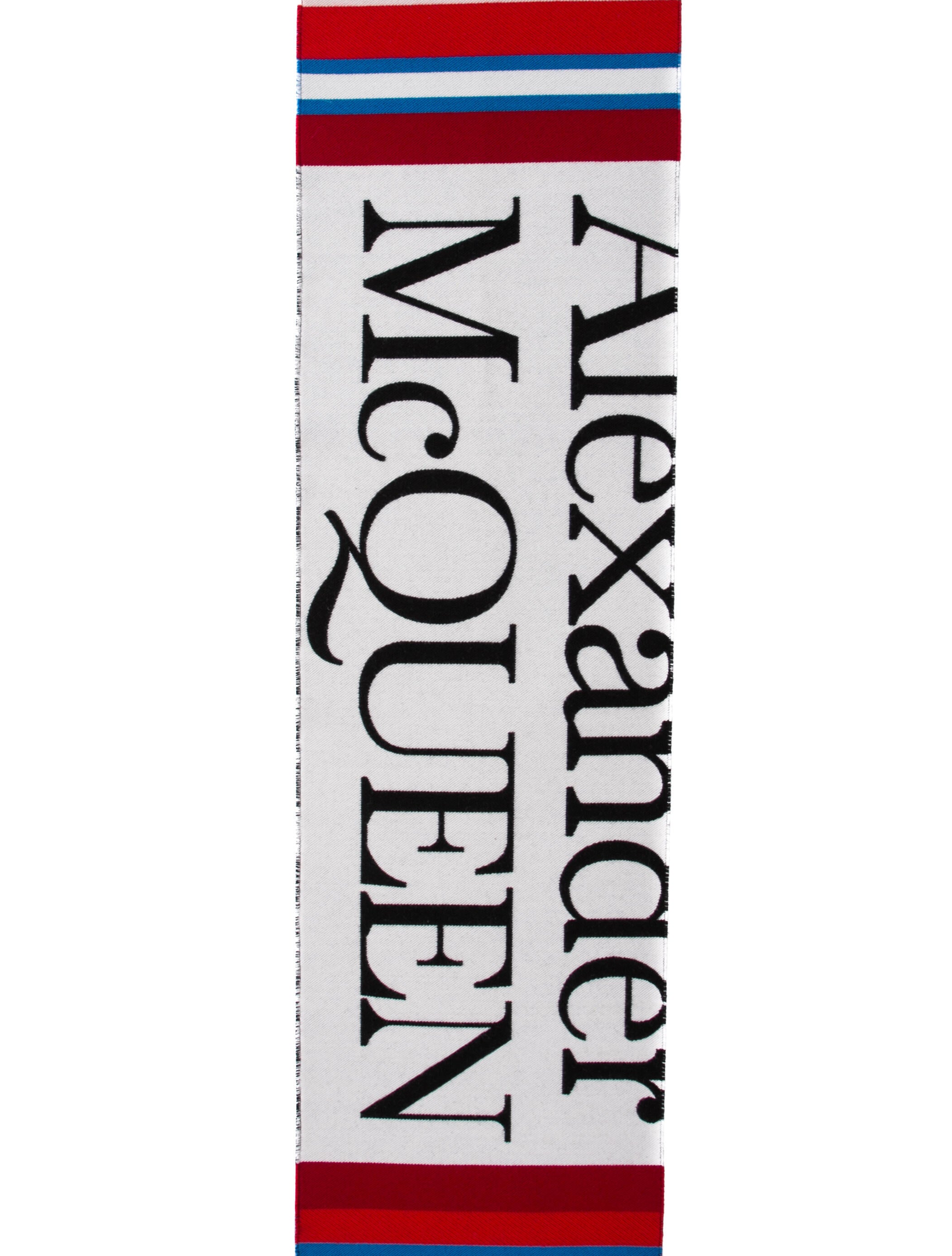 Alexander McQueen Printed Scarf