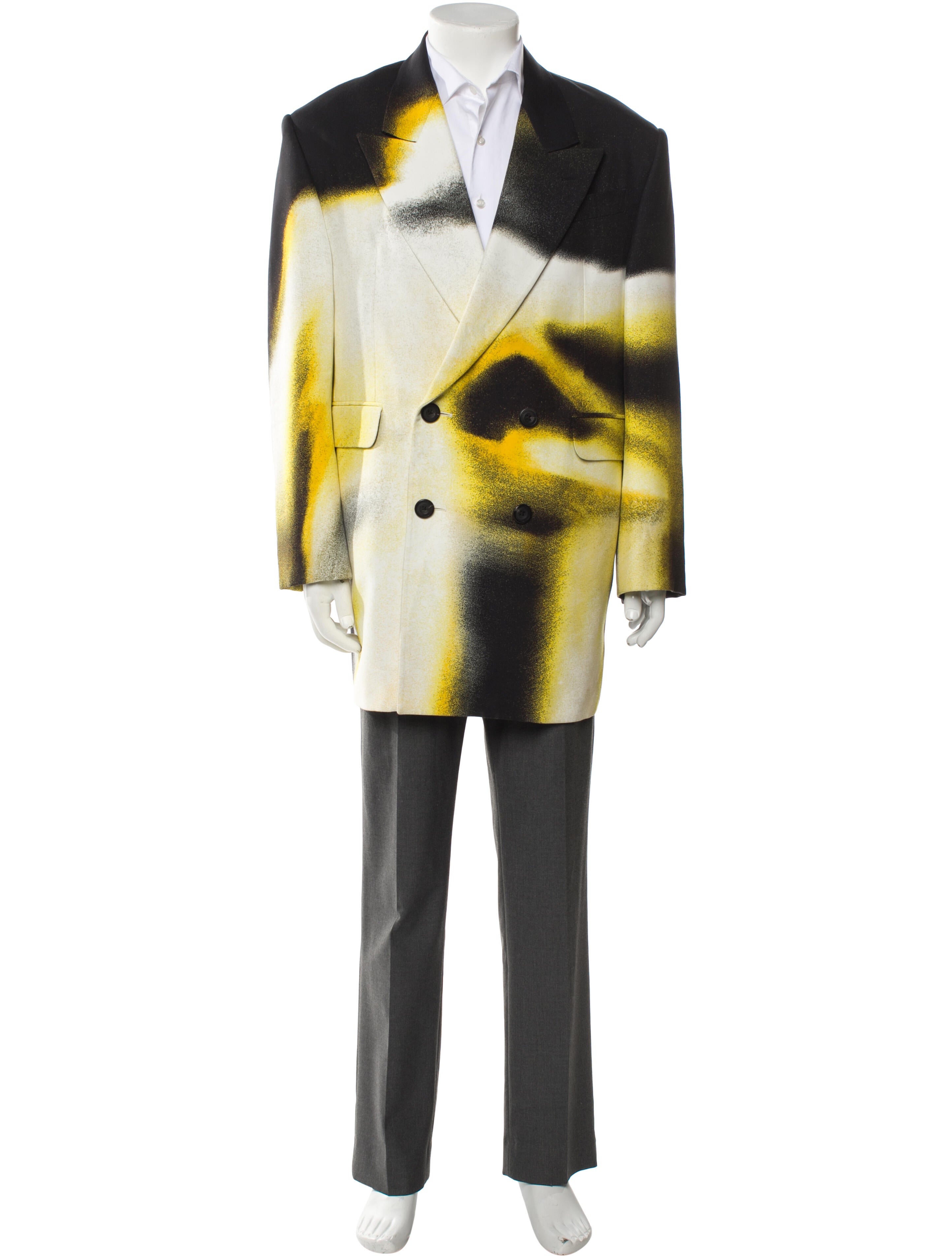 Alexander McQueen Printed Blazer