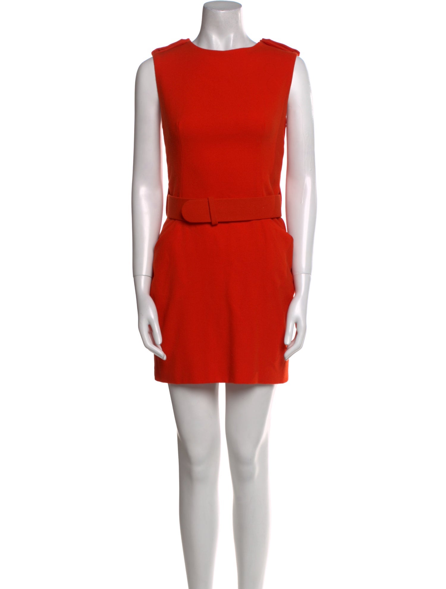 Alexander McQueen Wool Mini Dress