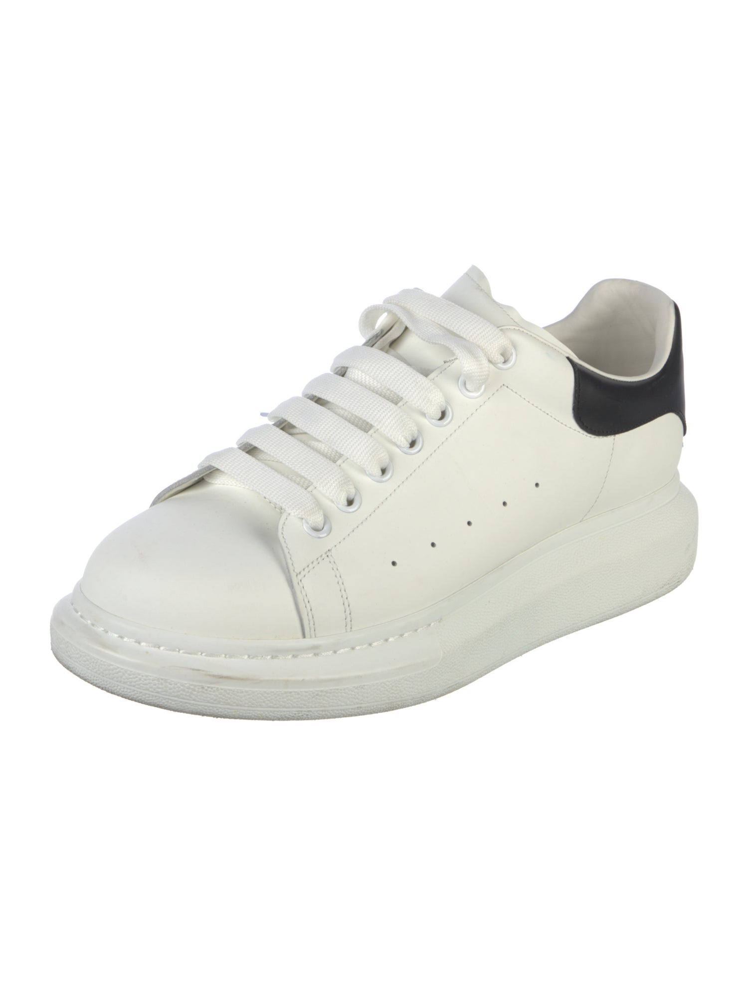 Alexander McQueen Leather Chunky Sneakers