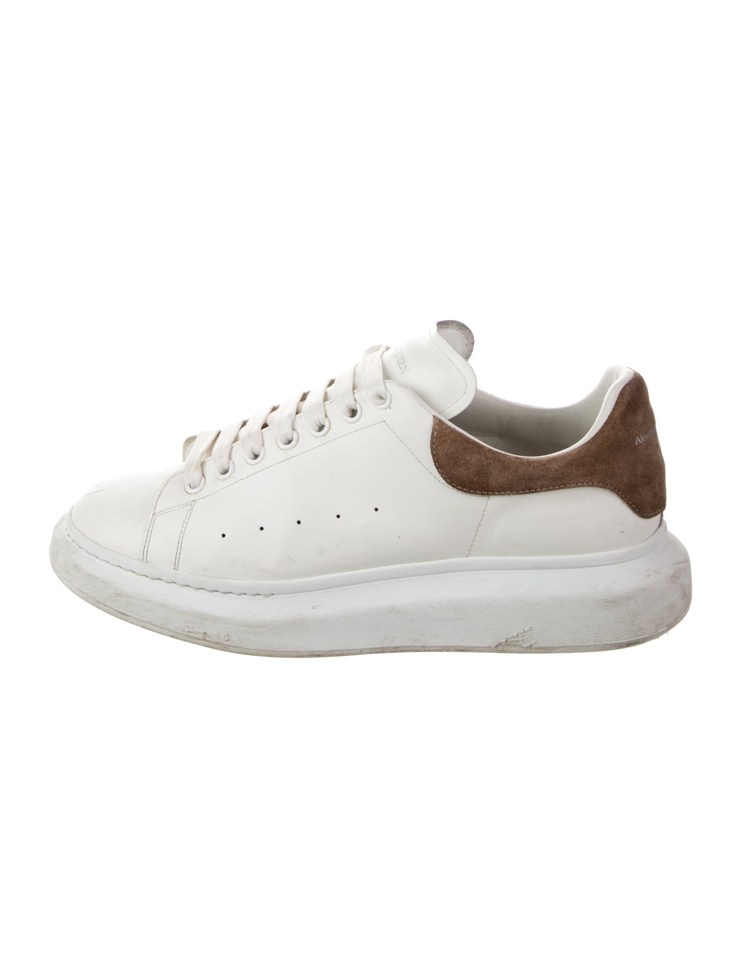 Alexander McQueen Leather Chunky Sneakers