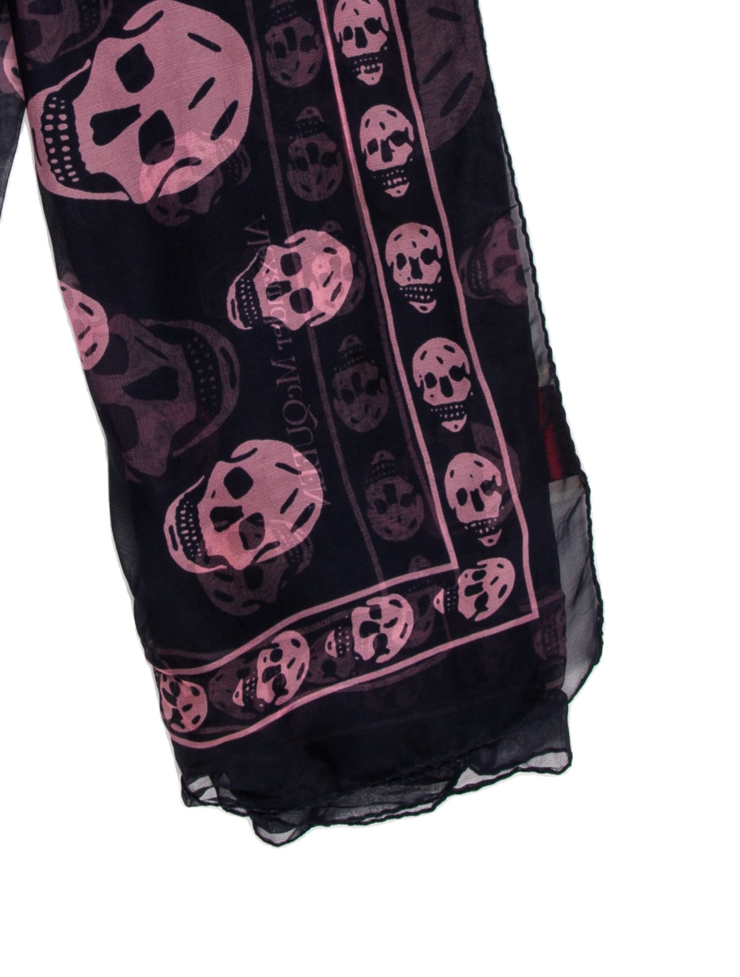 Alexander McQueen Silk Skull Scarf