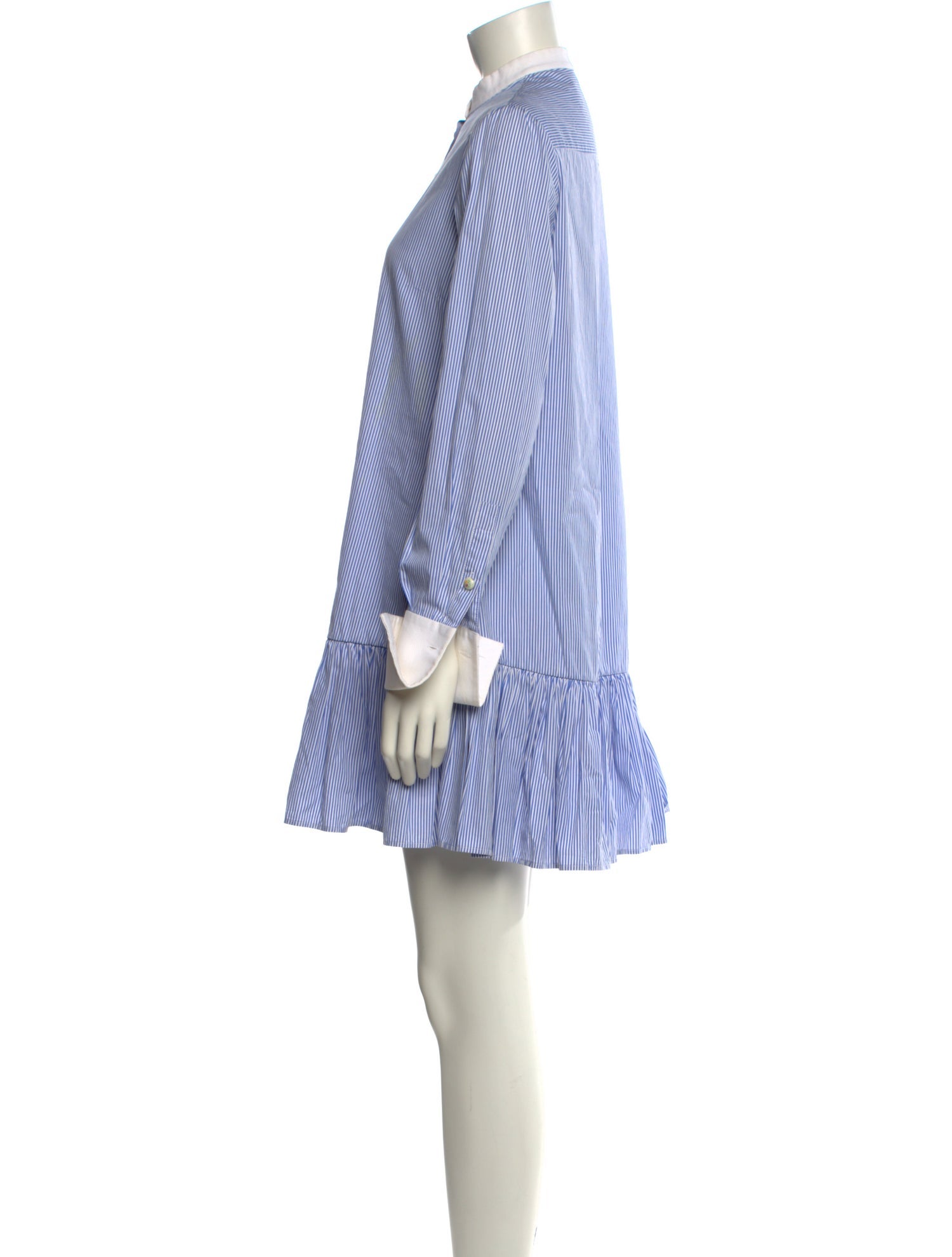 Alexander McQueen Striped Mini Dress