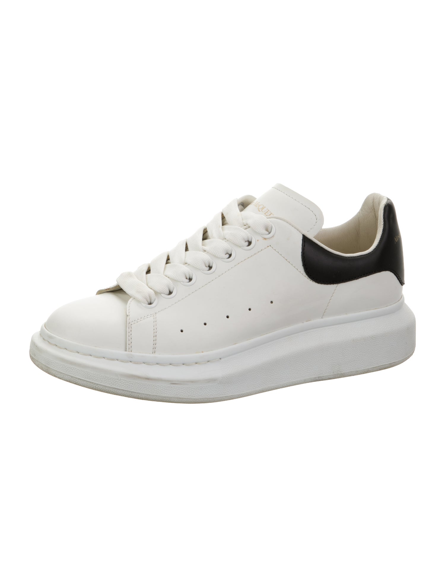 Alexander McQueen Leather Chunky Sneakers