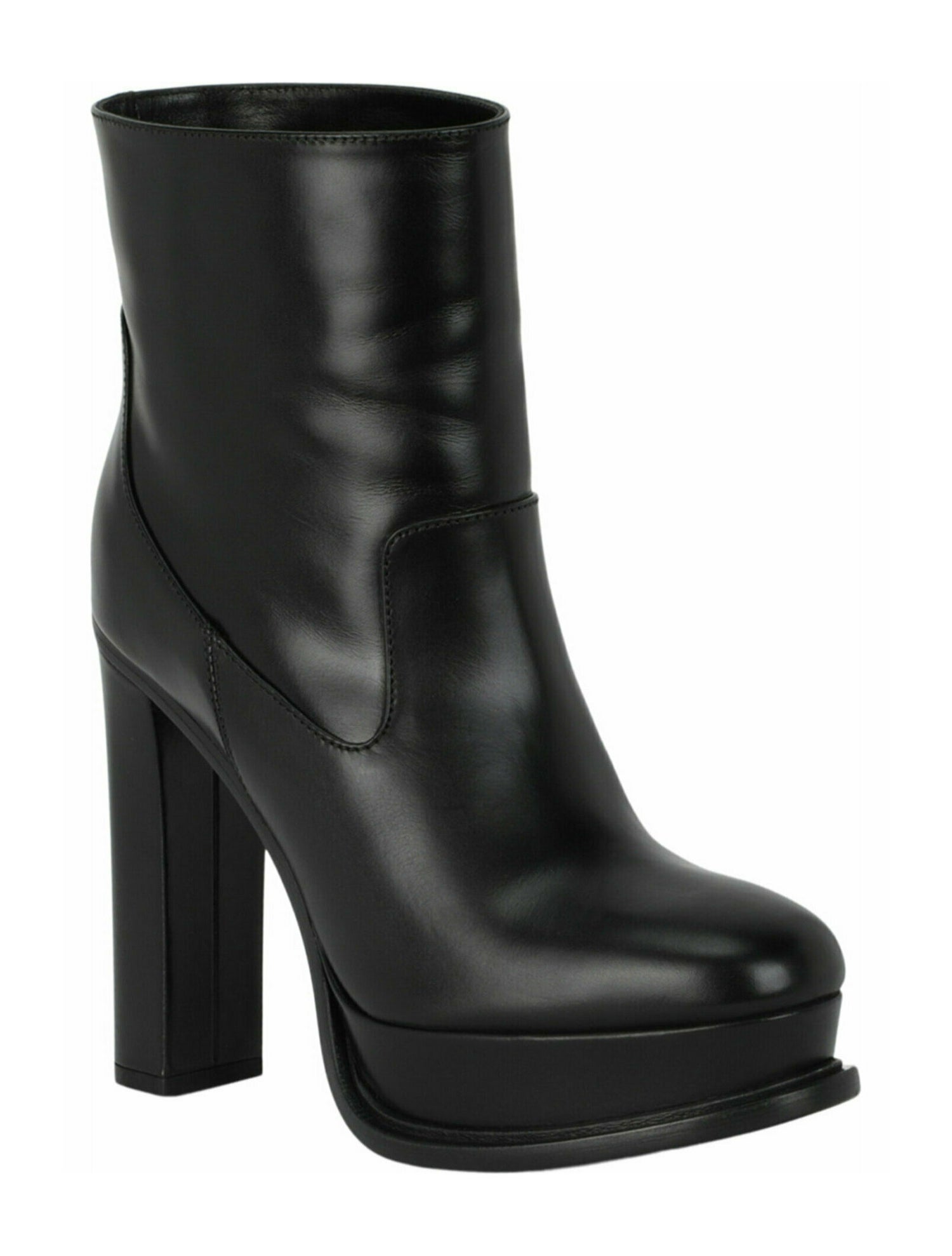 Alexander McQueen Calf Leather Ankle Boots w/ Tags