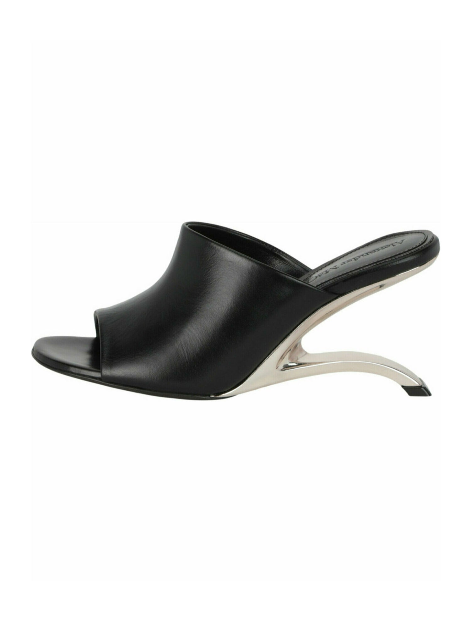 Alexander McQueen Calf Leather Mules w/ Tags