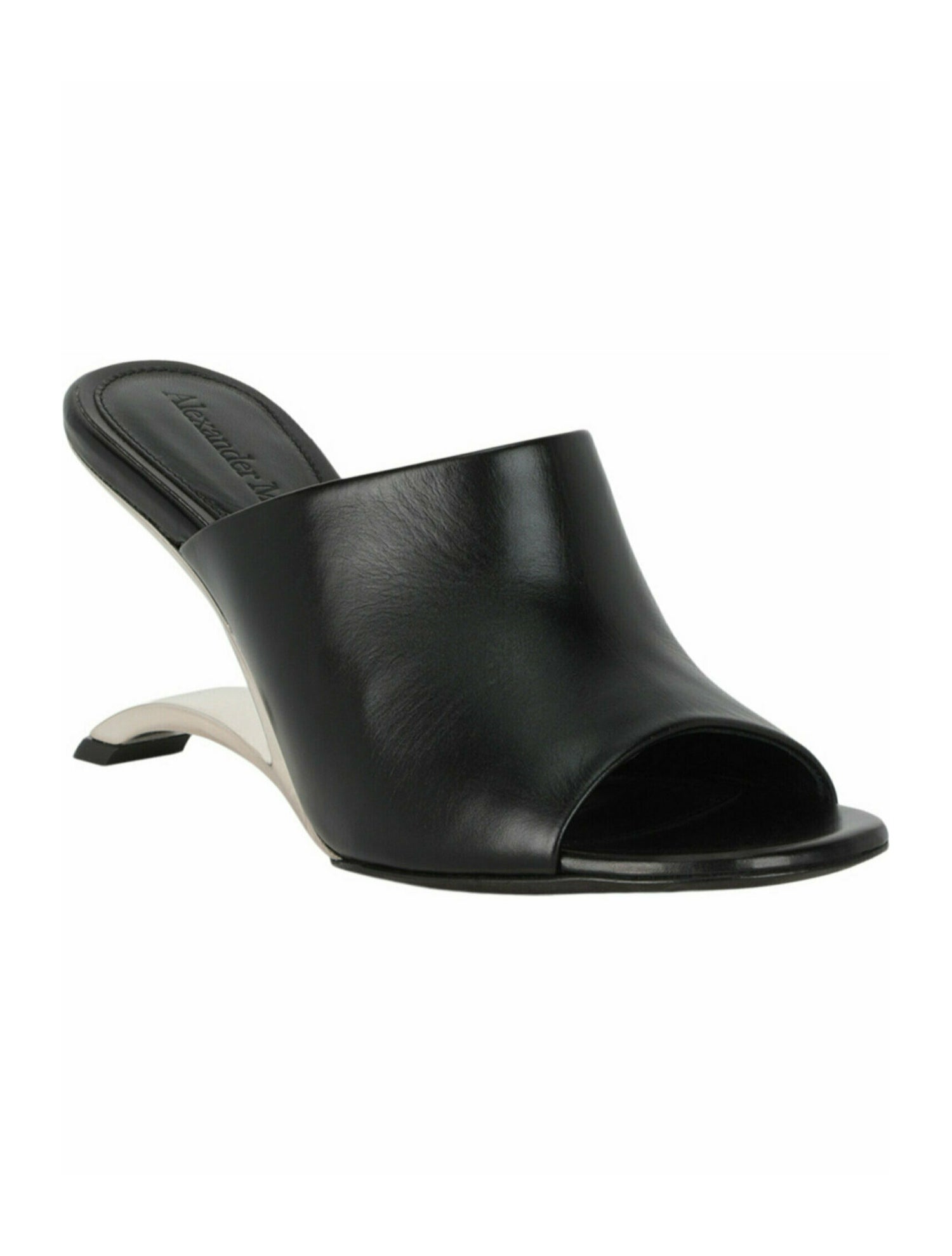 Alexander McQueen Calf Leather Mules w/ Tags