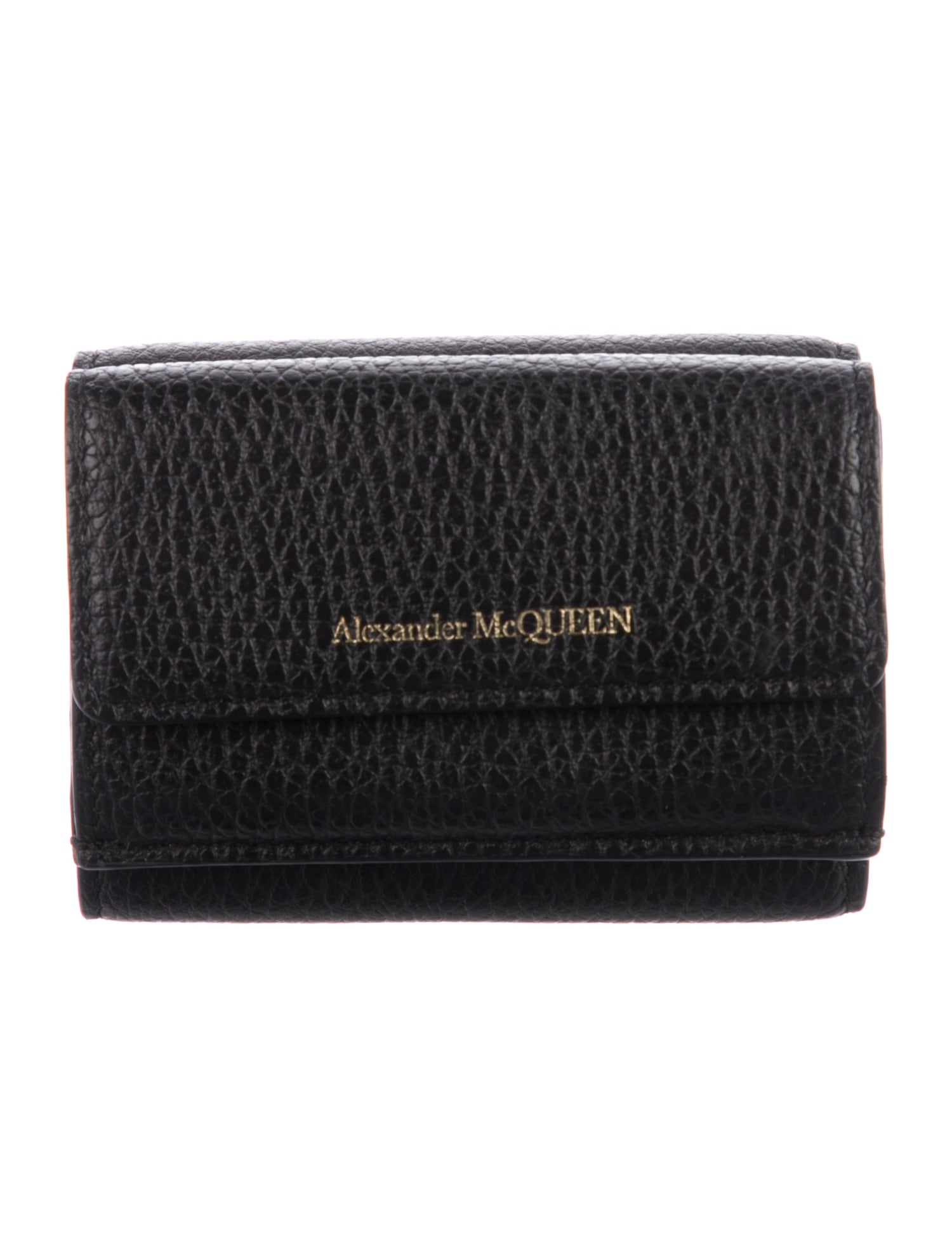 Alexander McQueen Leather Trifold Wallet