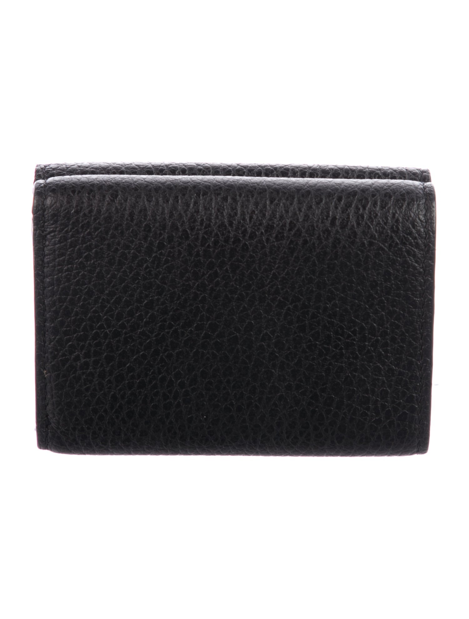 Alexander McQueen Leather Trifold Wallet