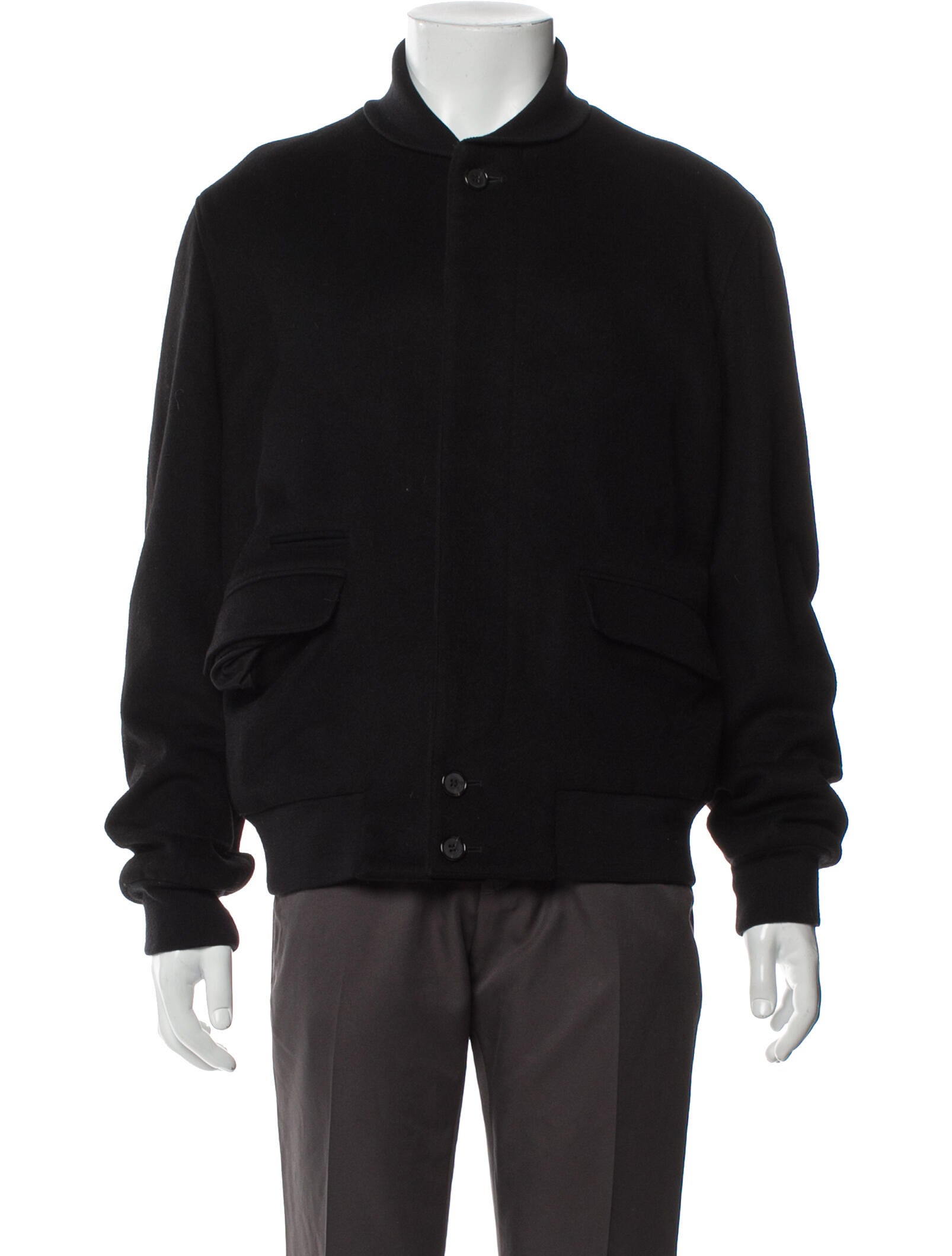Alexander McQueen Virgin Wool Bomber Jacket