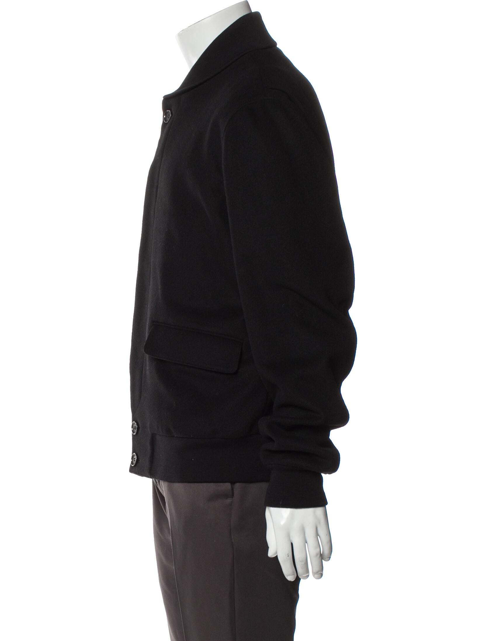 Alexander McQueen Virgin Wool Bomber Jacket