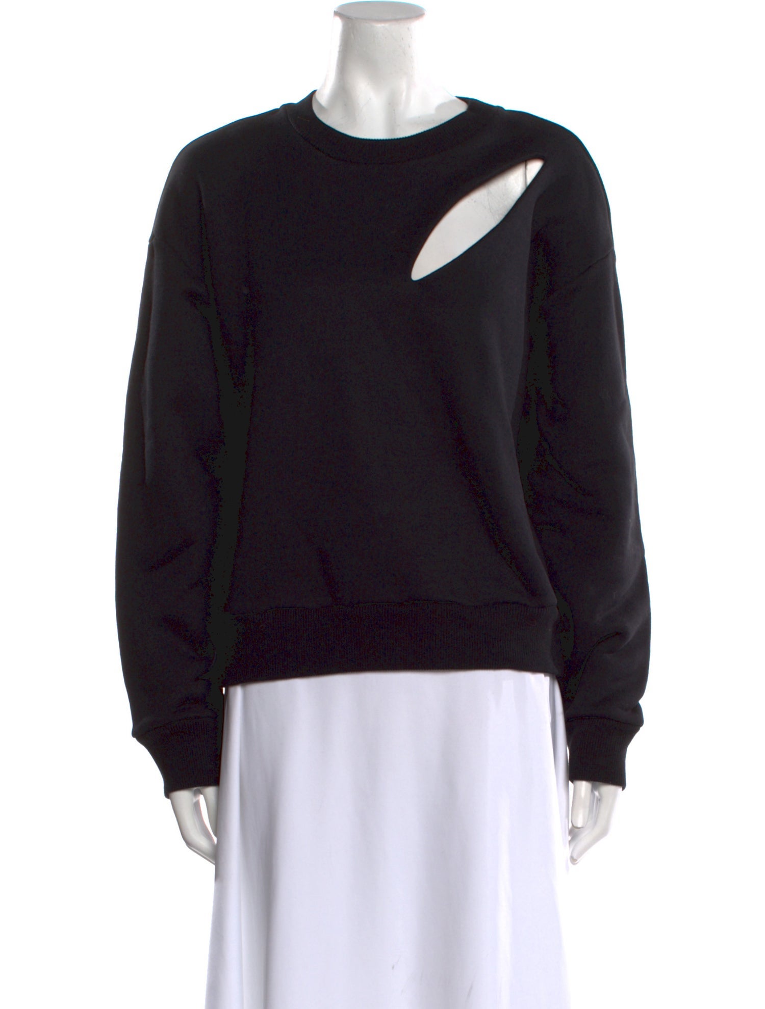 Alexander McQueen Crew Neck Long Sleeve Sweatshirt